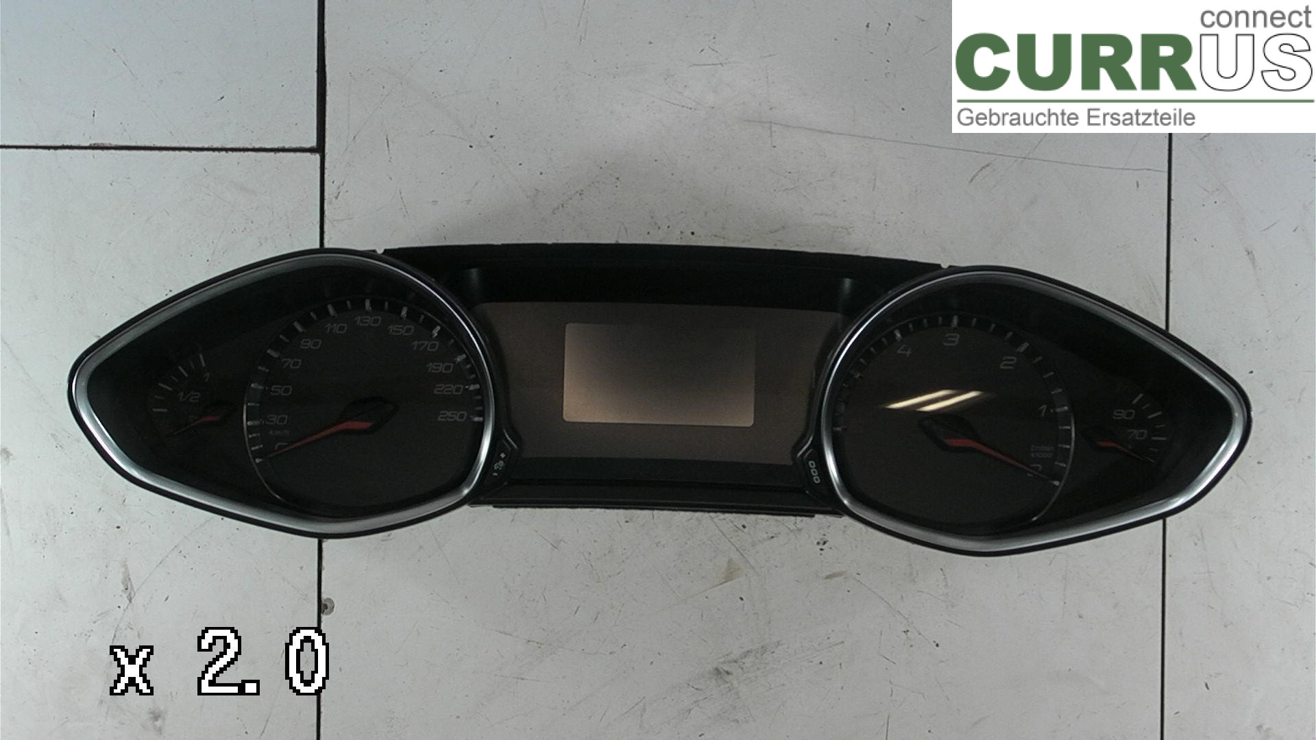  Bloc instruments / combiné 9809838380 1.6HDI