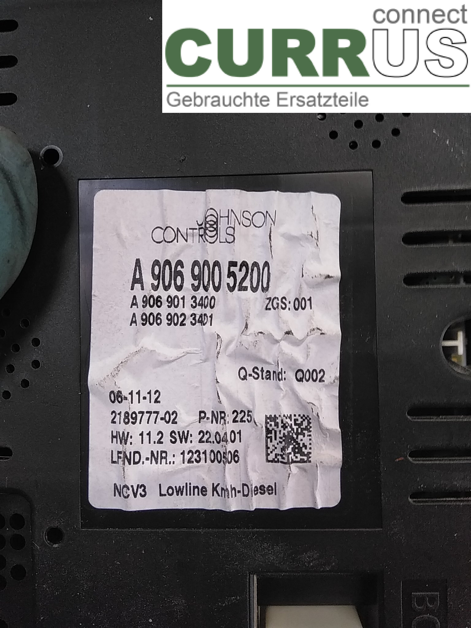  Instrumentenkombination A9069005200 3.0CDI