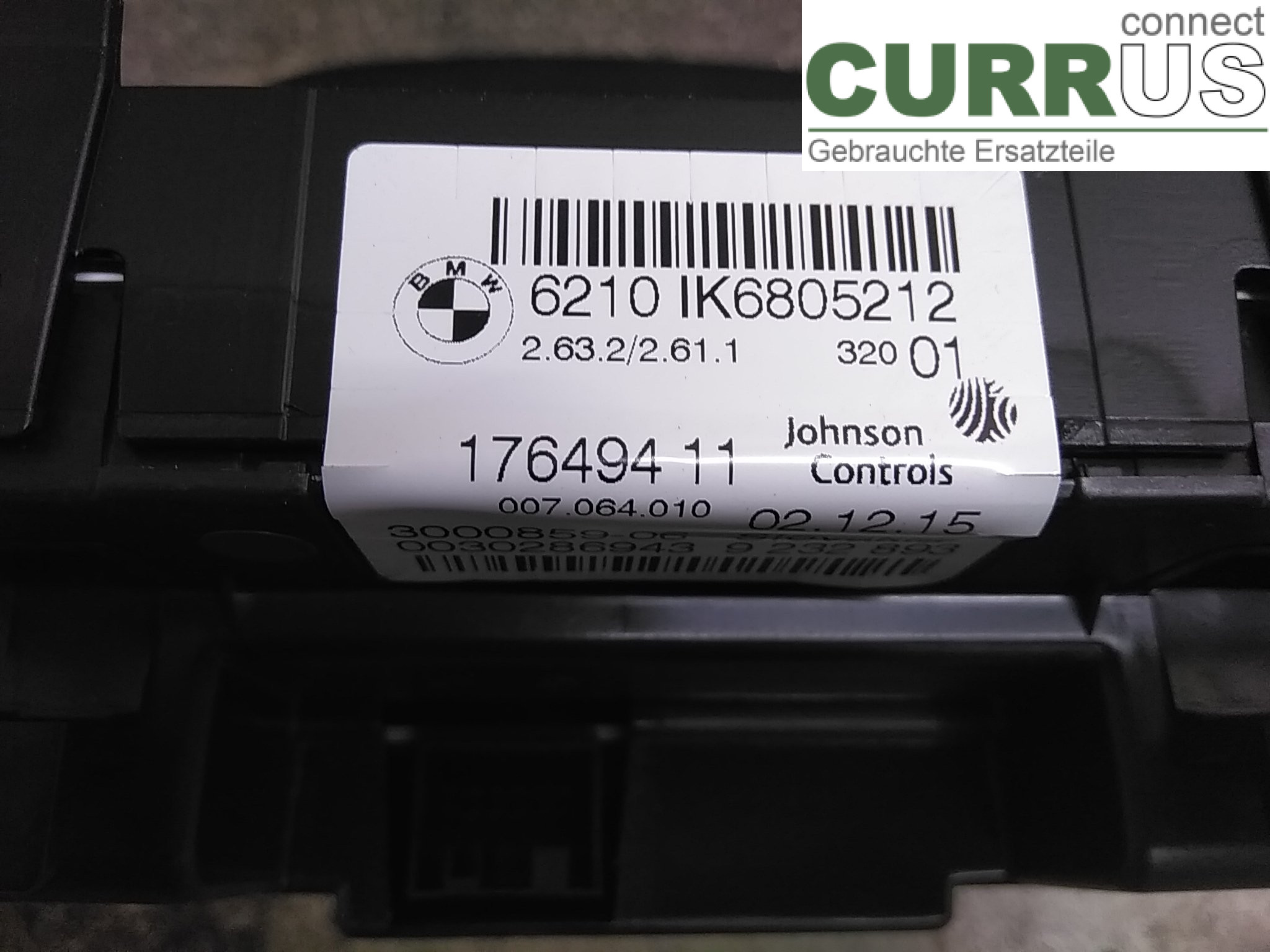  Instrument cluster / comb 17649411 2.0TDI