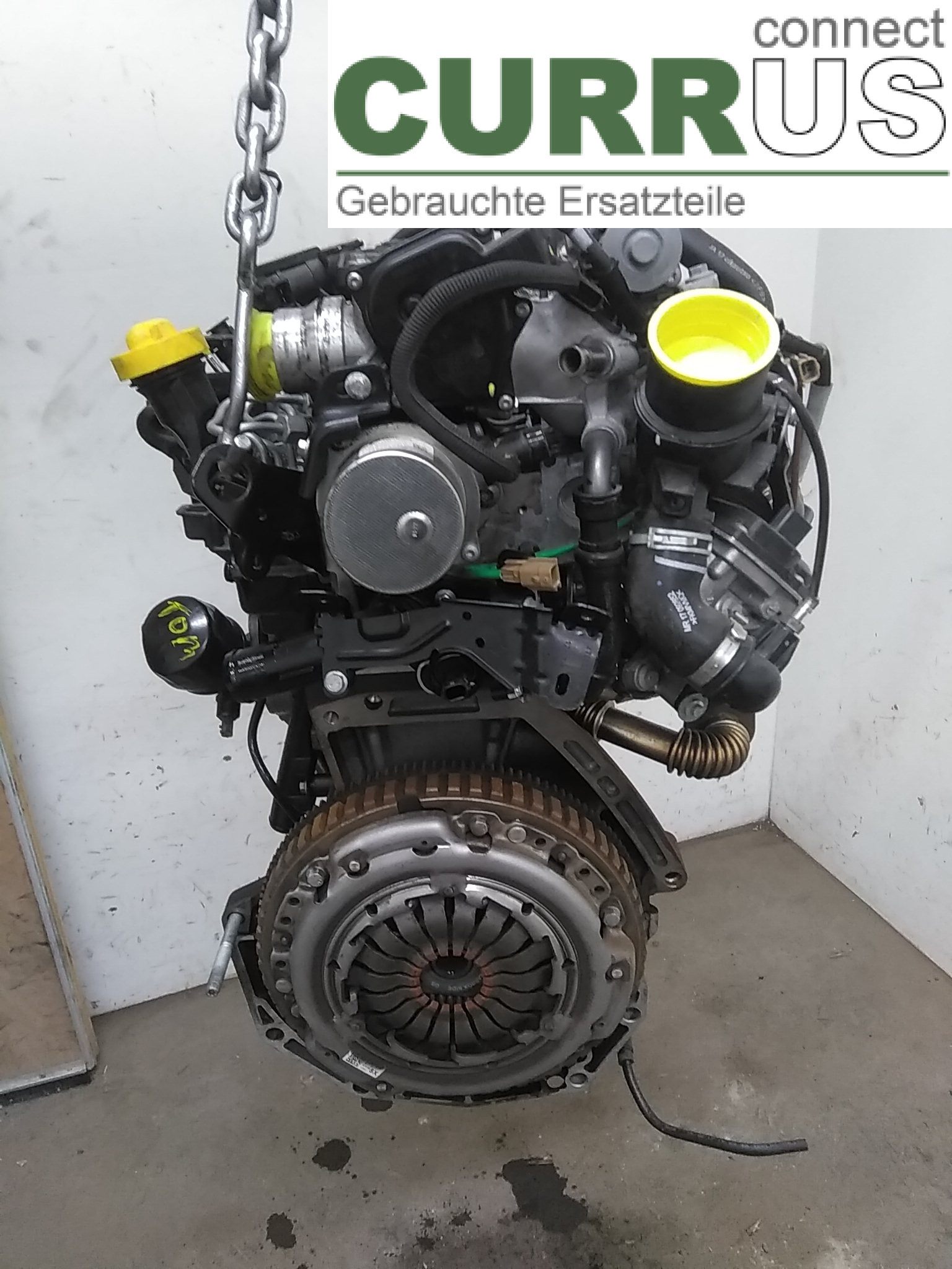  Silnik K9K 612/B1 PÅ GAS 1.5DCI