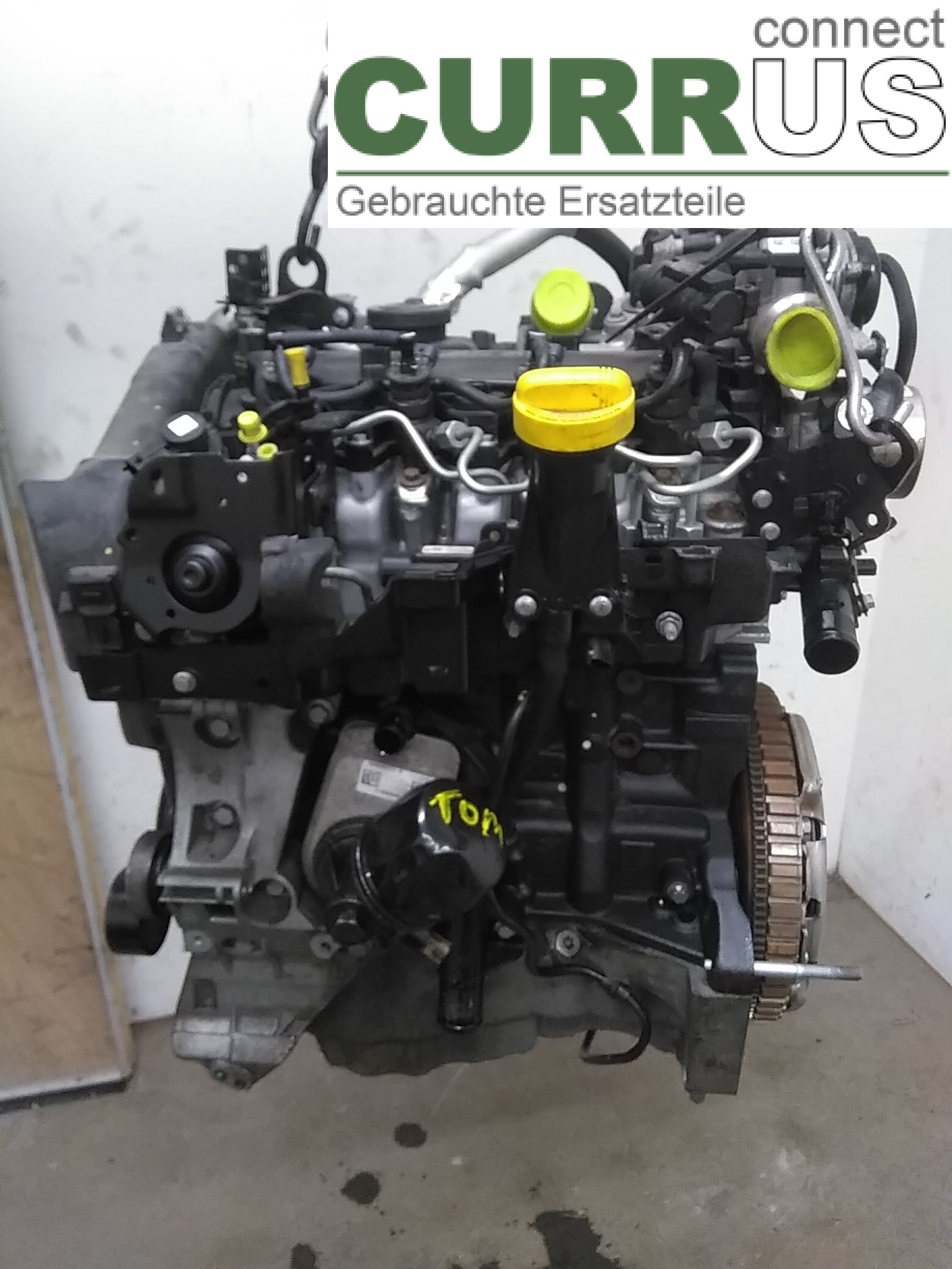  Silnik K9K 612/B1 PÅ GAS 1.5DCI