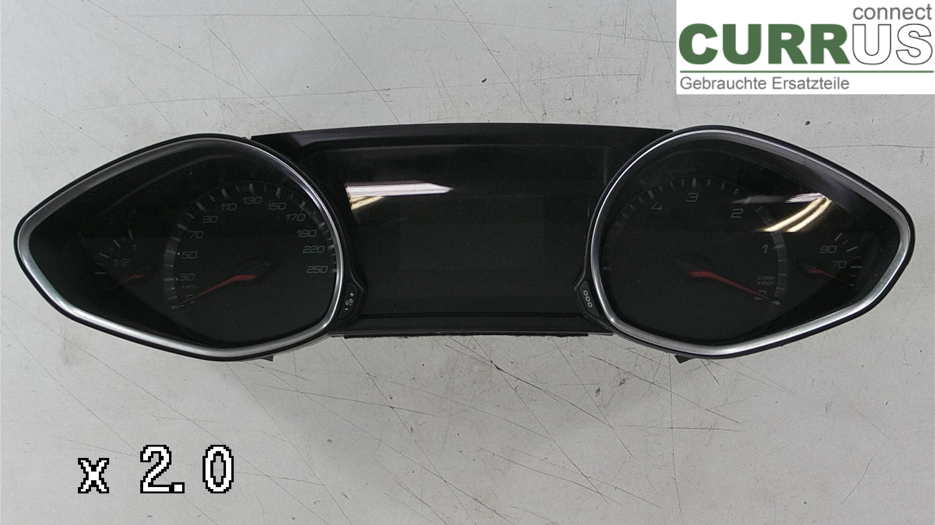  Bloc instruments / combiné 9809838380 1.6HDI