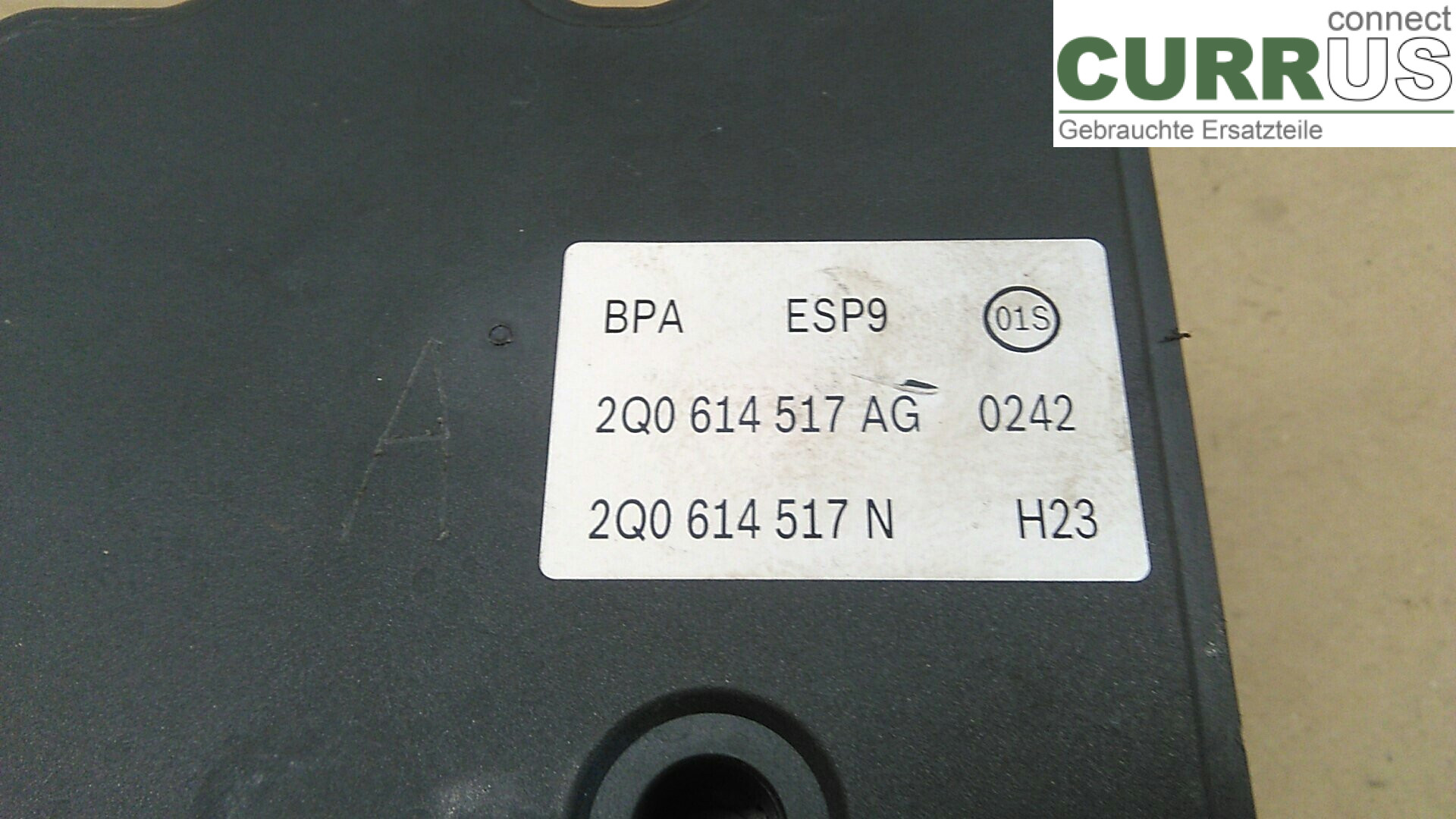  ABS Hydraulic unit 2Q0614517AG 1.0TSI