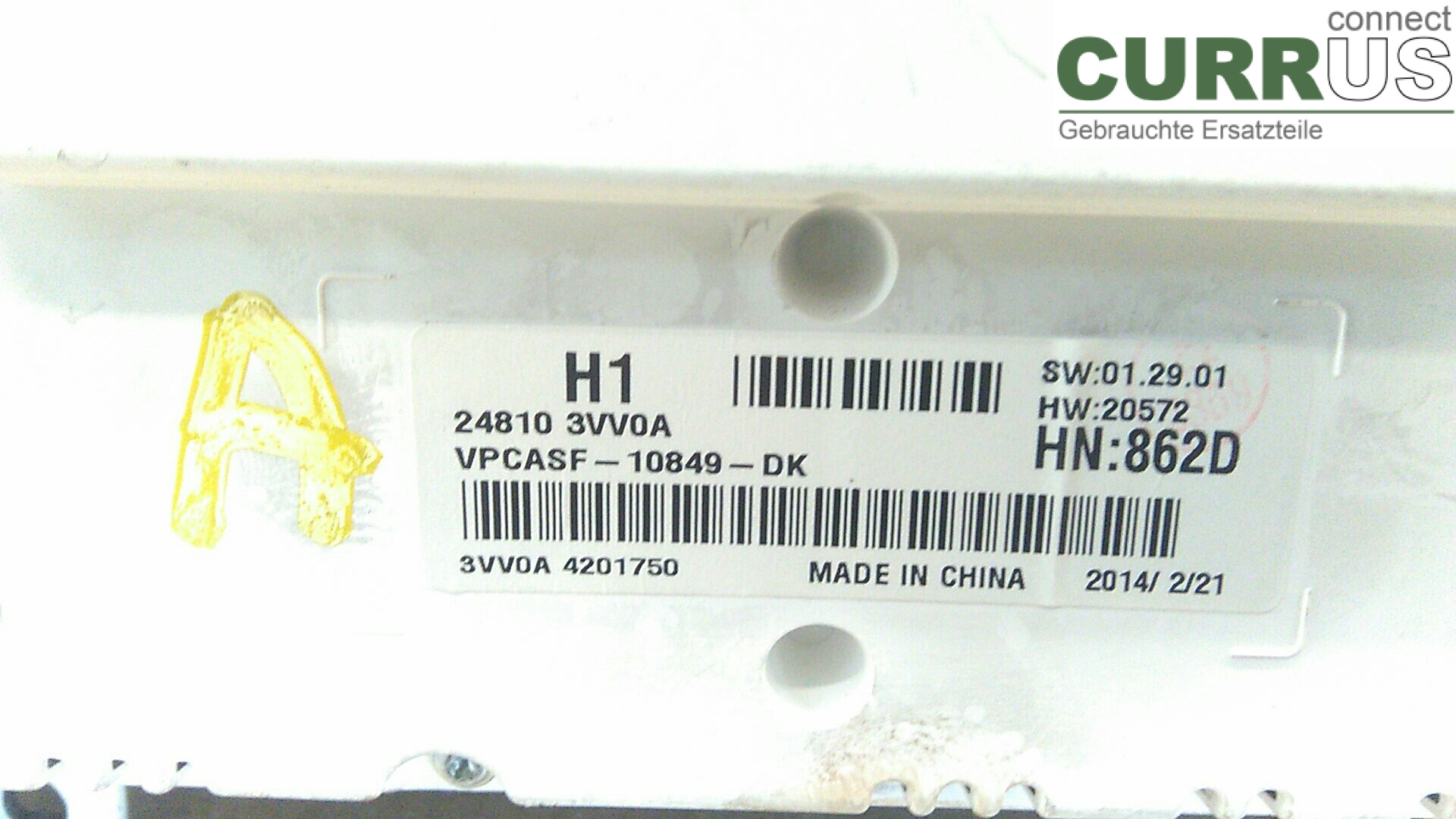  Instrument cluster / comb 248103VV0A 1.2EDC4