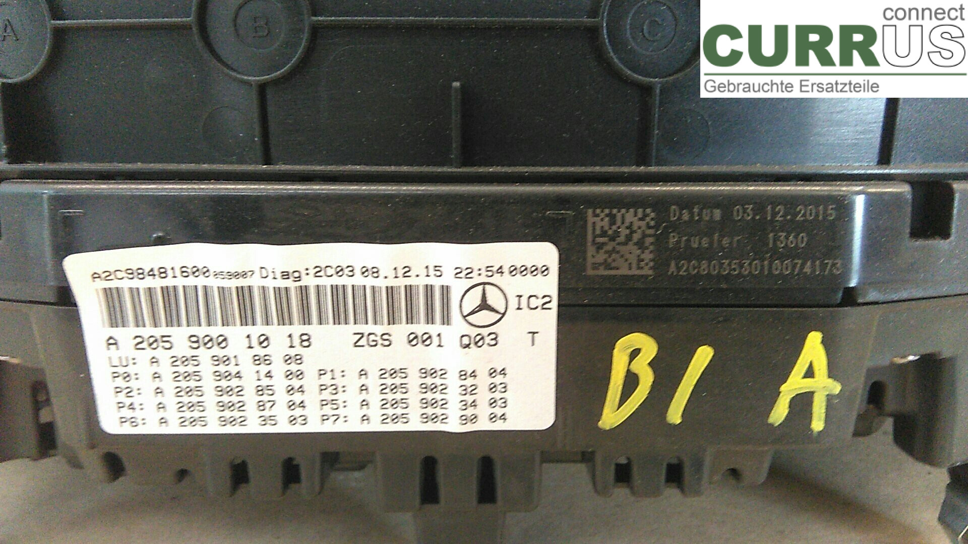  Instrumentkam A2059001018 2.1CDI4