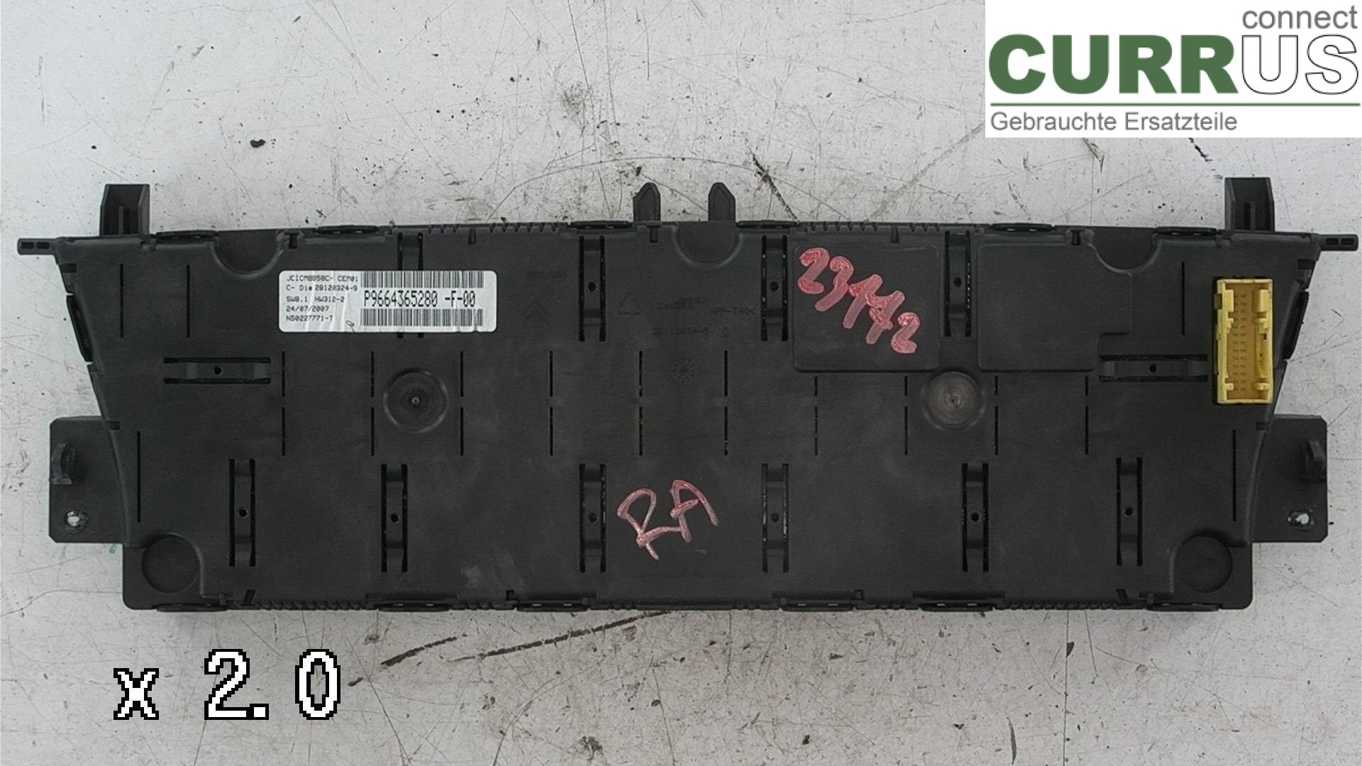  Instrument cluster / comb 9664365280 1.6HDI