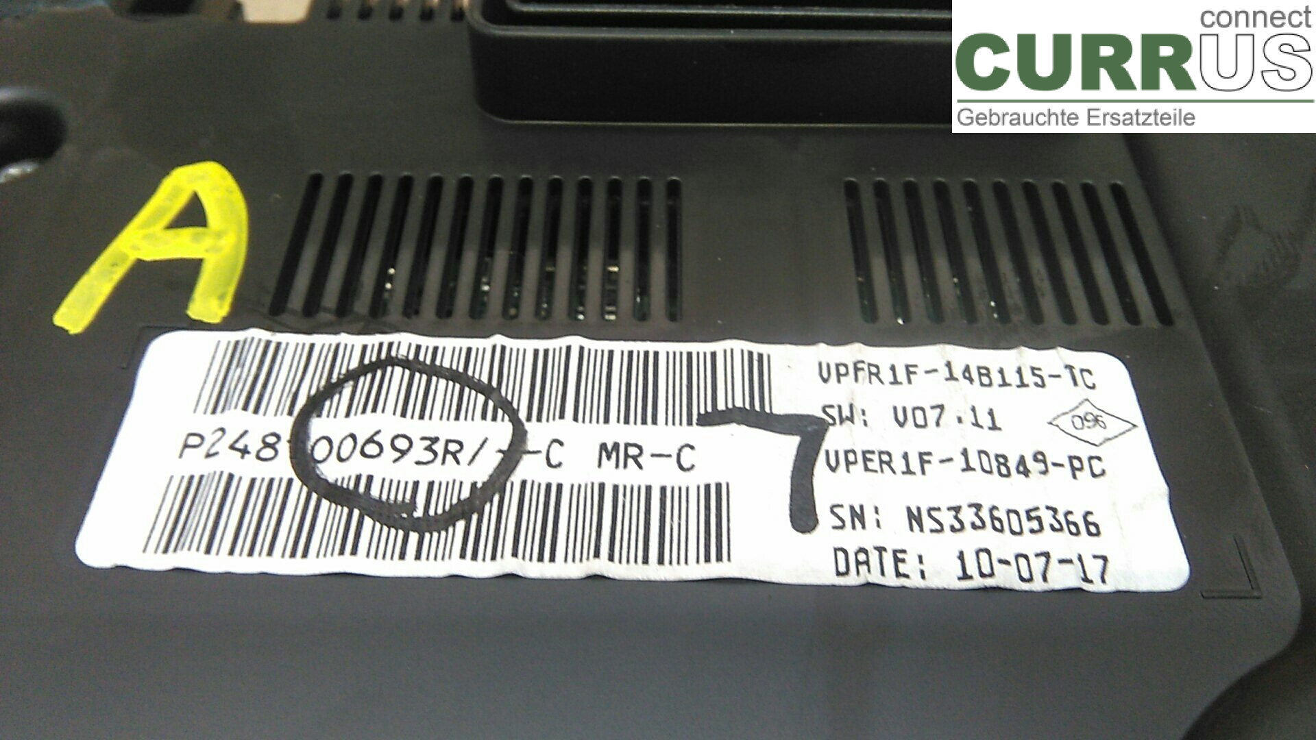  Instrument cluster / comb 248100693R 1.5DCI
