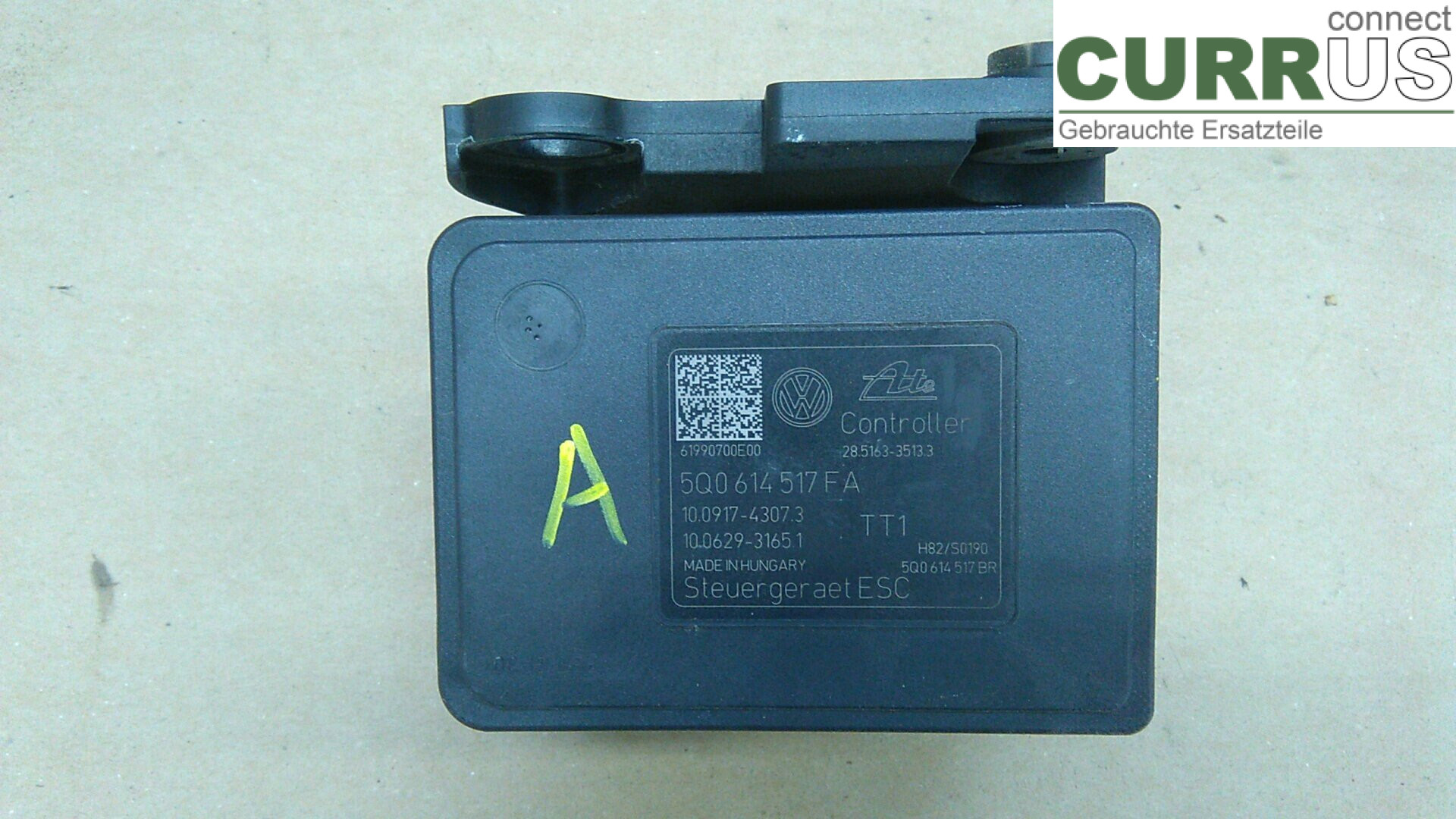  ABS Hydraulic unit 5Q0614517FA 1.0TFSI