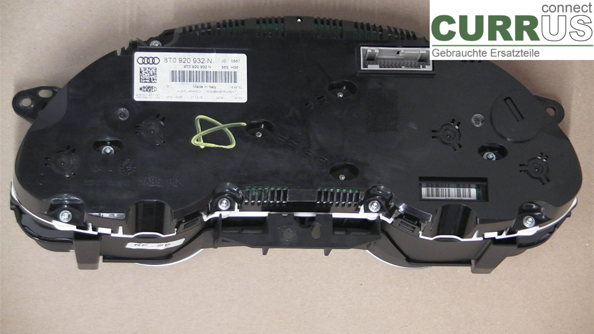  Instrument cluster / comb 8T0920932N 2.0CRDI