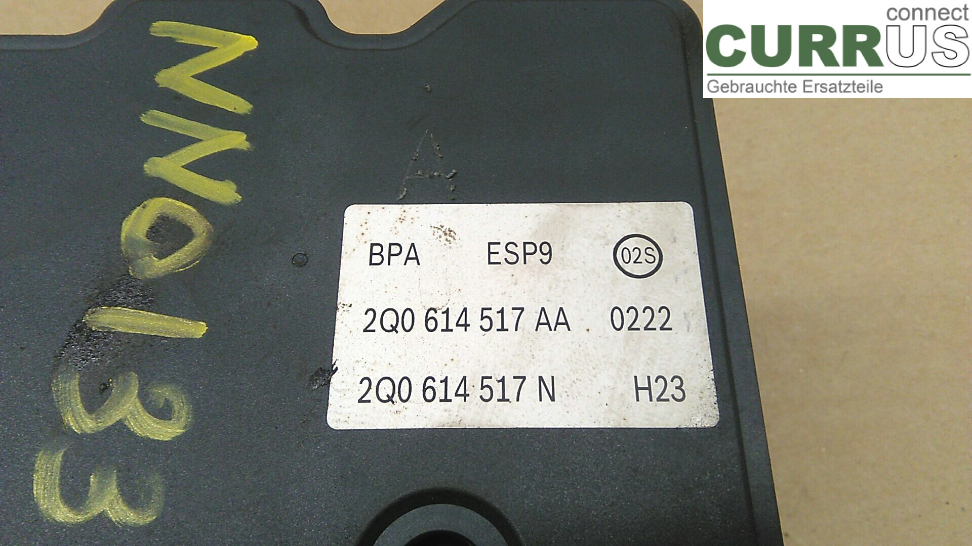  ABS hydraulisk enhed 2Q0614517AA 1.0TSI