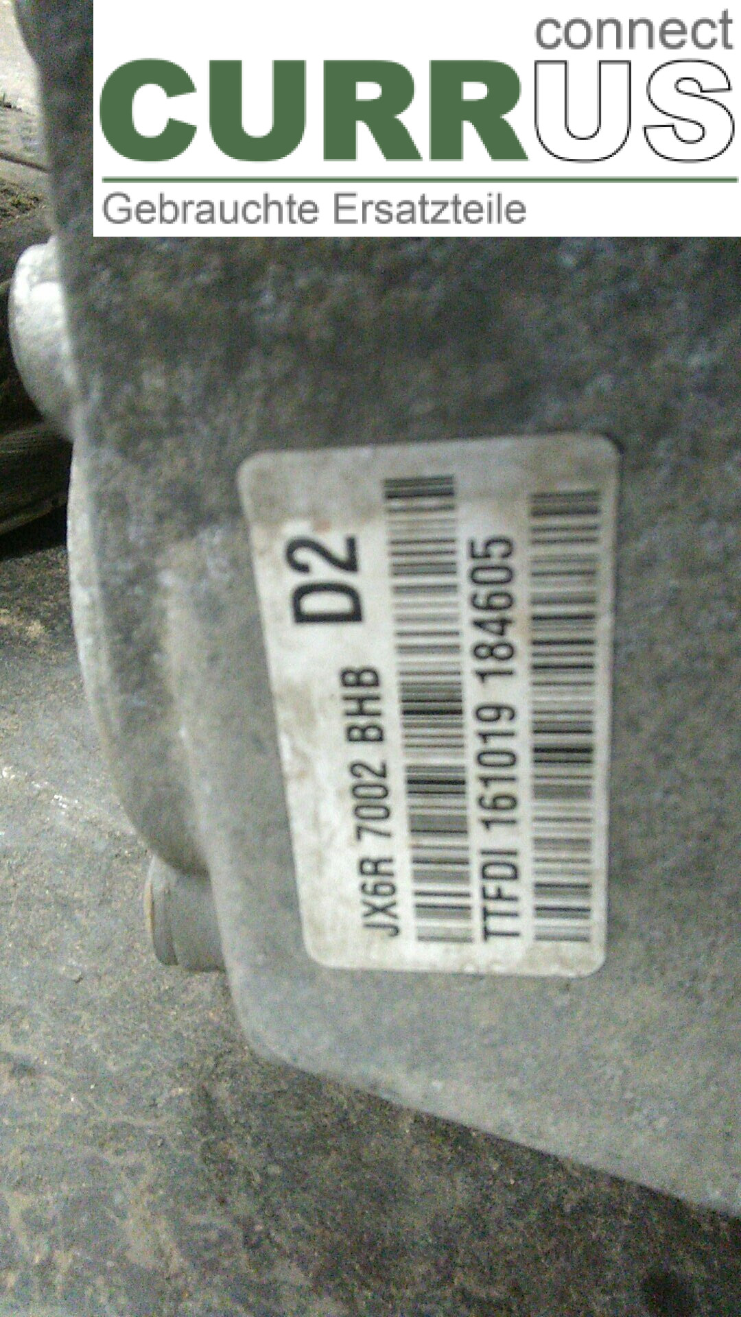  Gearbox (6-speed) 2259333 1.5TDCI