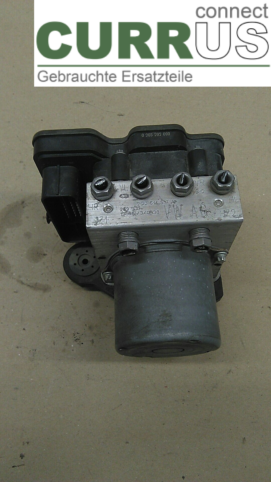  ABS hydraulisk enhed 2Q0614517AFBEF 1.6CRDI