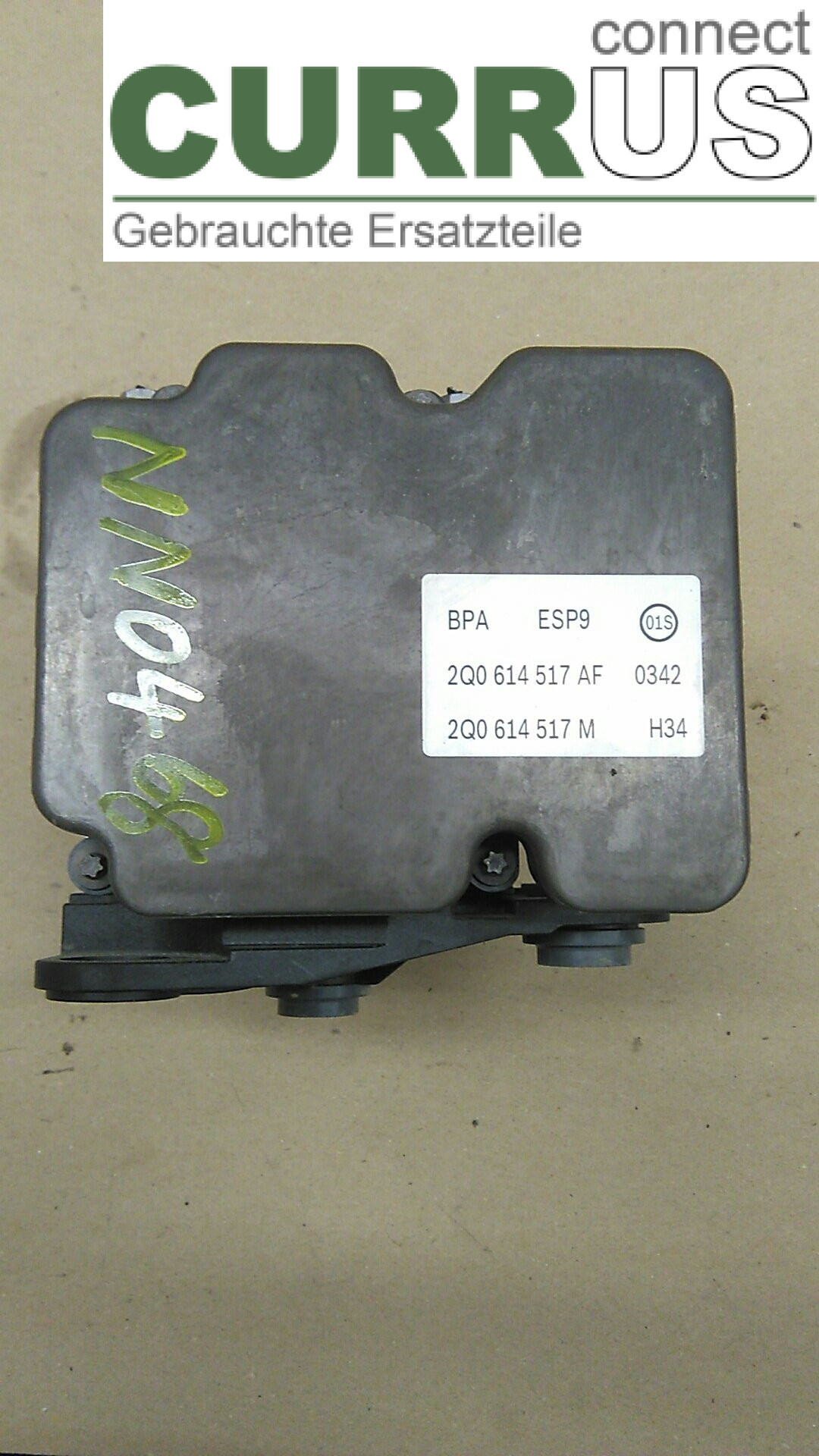  ABS hydraulisk enhed 2Q0614517AFBEF 1.6CRDI