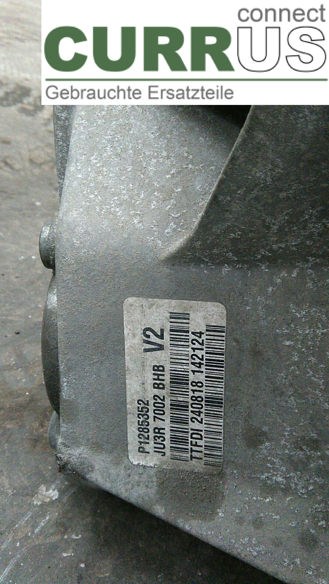  Gearbox (6-speed) P1285352 2.0TDI4