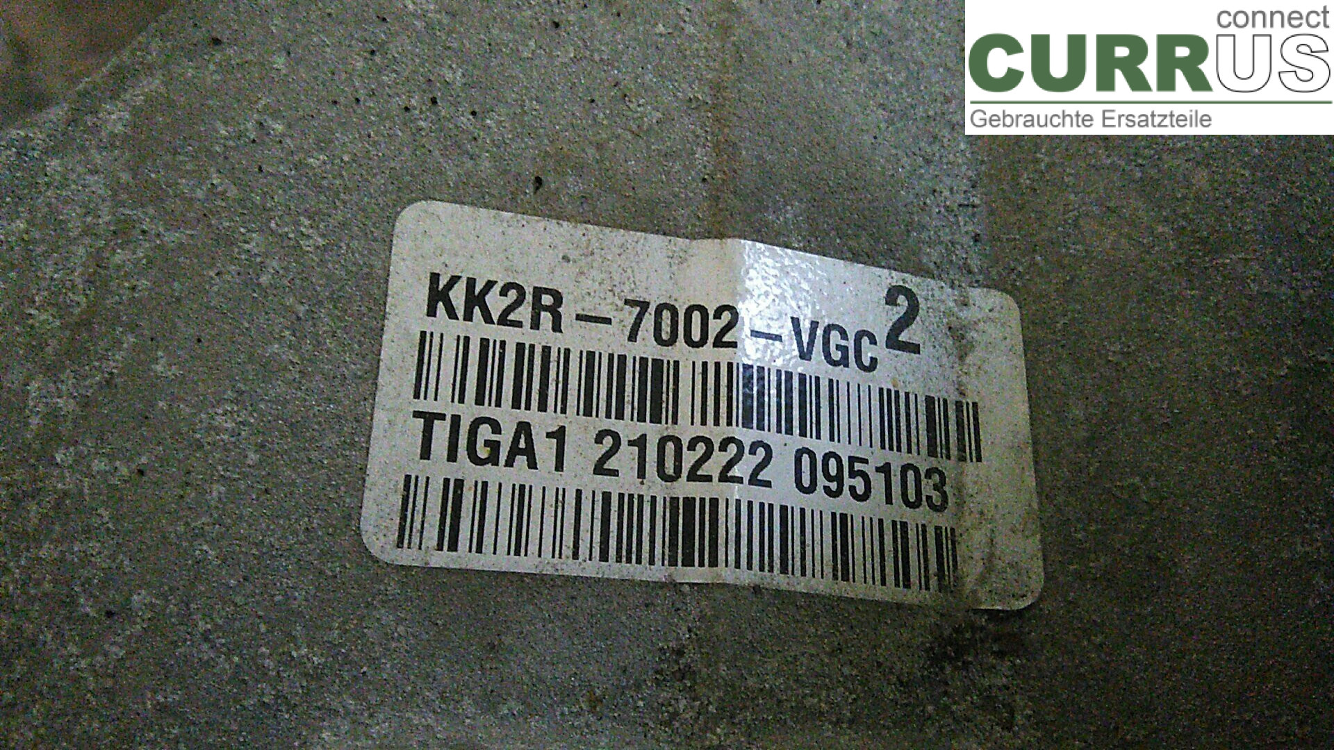  Gearbox (6-speed) 2558984 2.0TDCI