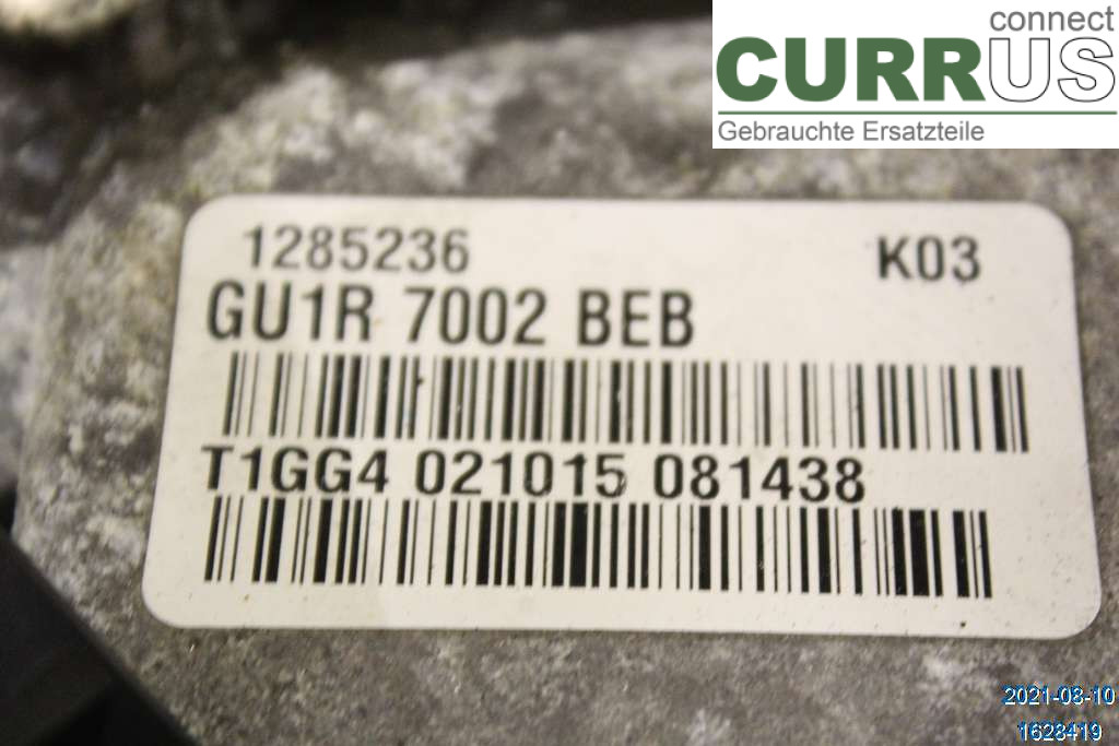 VOLVO V40  12-19 Gearbox (6-speed) 36010296 D2 2,0