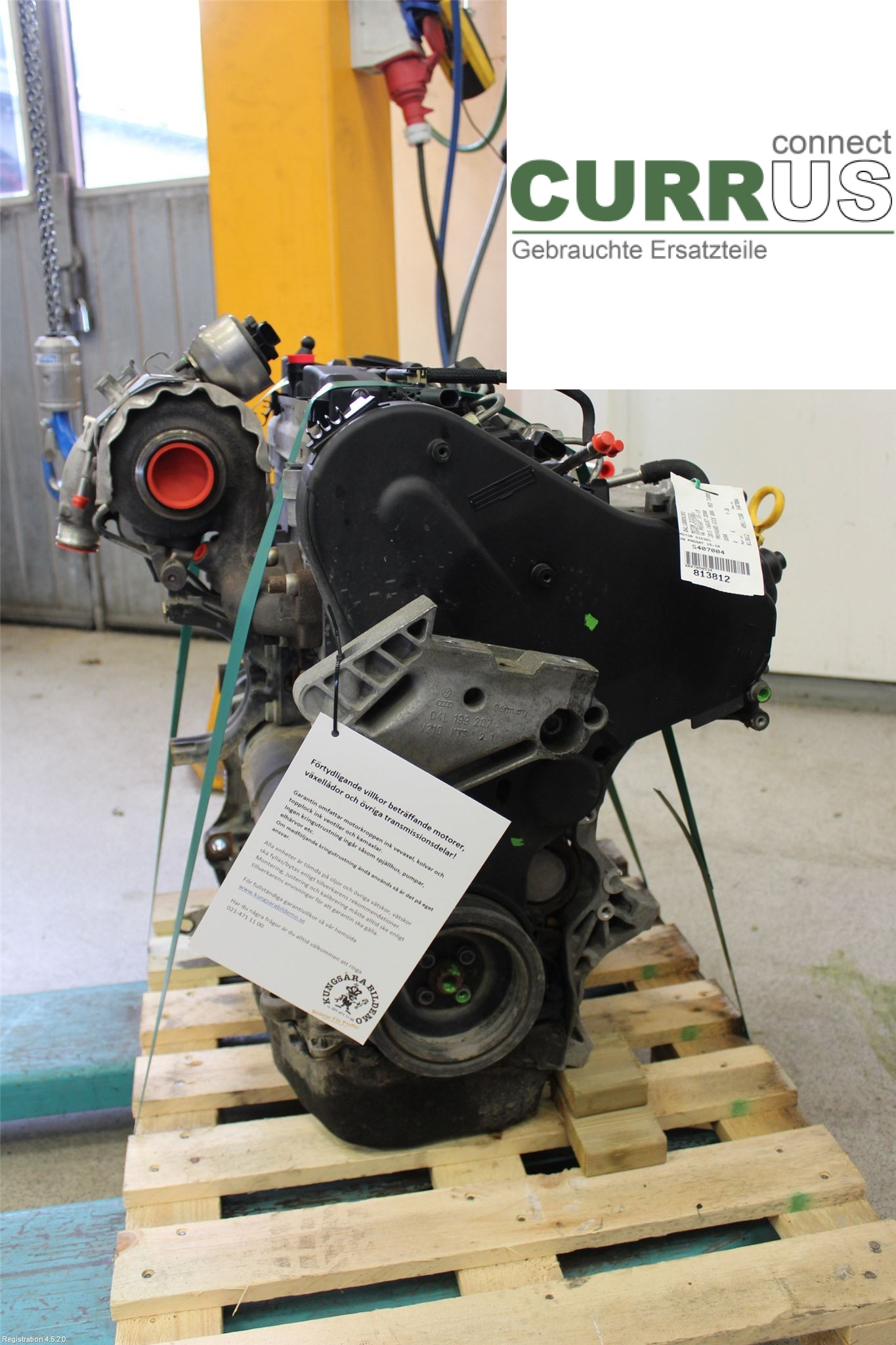 VW PASSAT  15-19 Engine 04L100092RX DDAA