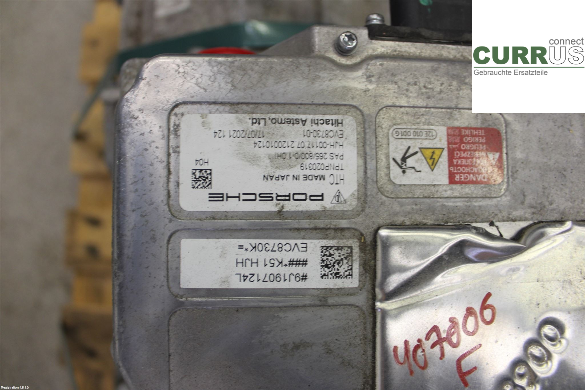 PORSCHE TAYCAN 20- Motor PAD901131EX EBF