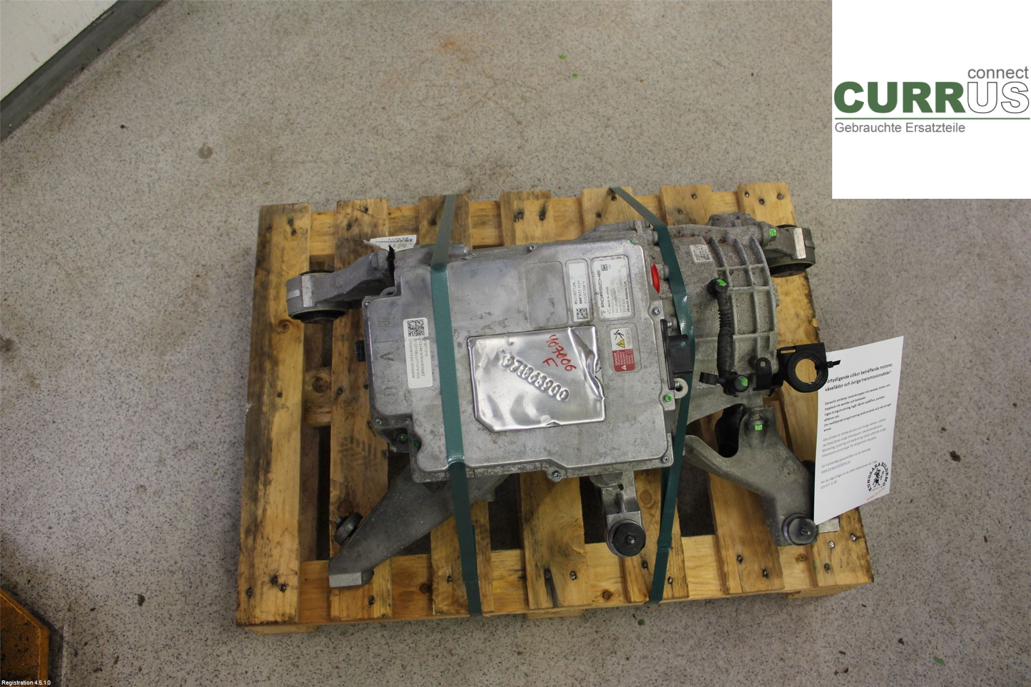 PORSCHE TAYCAN 20- Motor PAD901131EX EBF