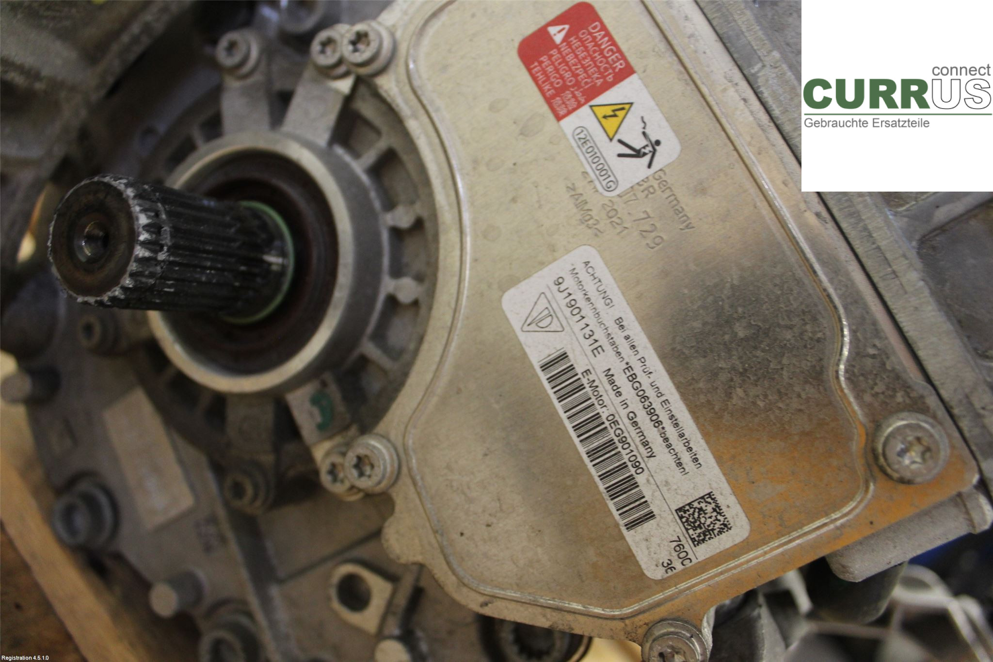 PORSCHE TAYCAN 20- Motor PAD901131EX EBF