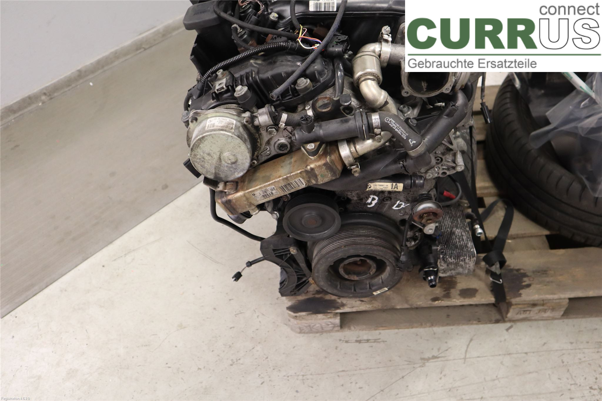 BMW 5 E60/61 Sed/Tou 02-10 Engine 11000392262 M57-TUD30