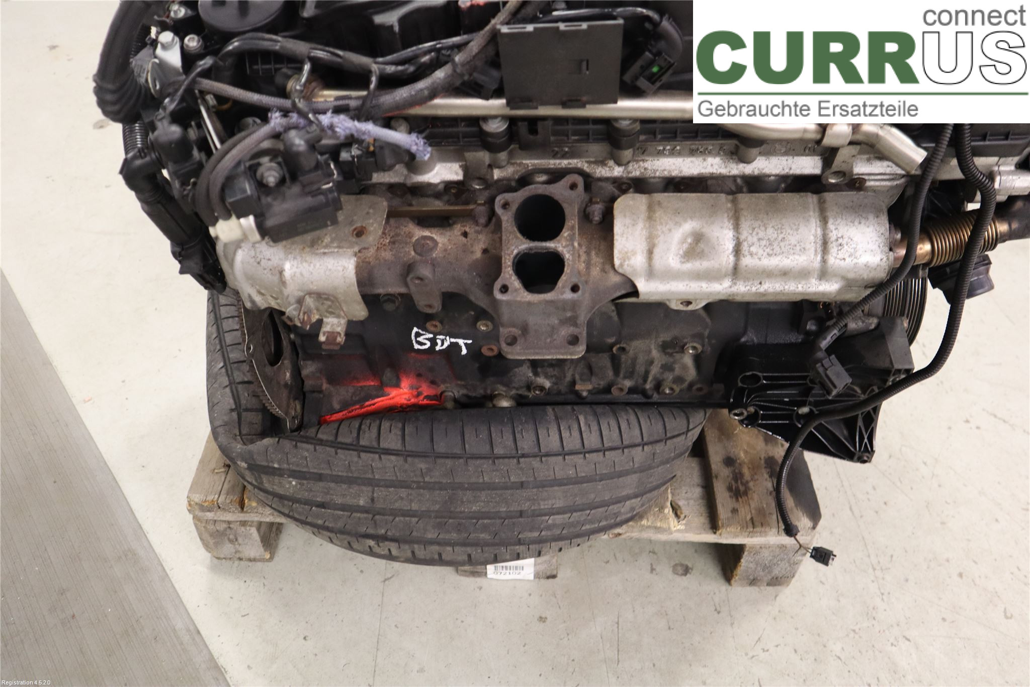BMW 5 E60/61 Sed/Tou 02-10 Engine 11000392262 M57-TUD30
