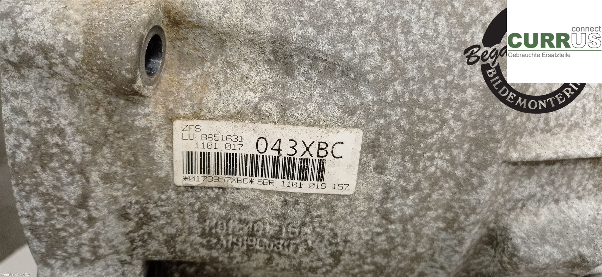 BMW F10/F11/F18  09-17 Gearbox (Automatic) 24 00 8 693 341 B47-D20A
