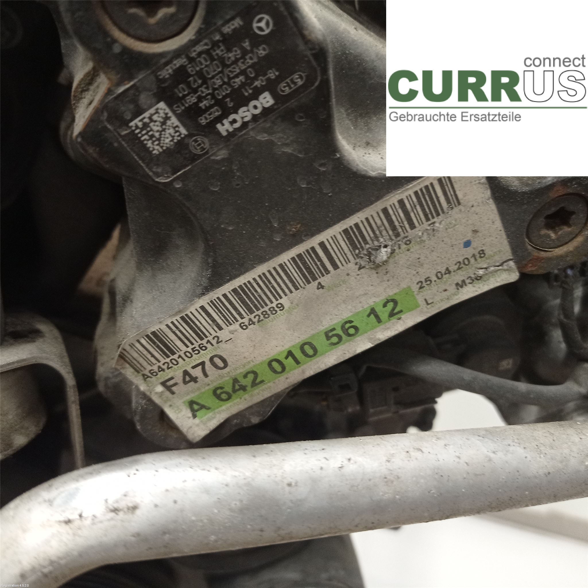 MB X-KLASS (BR 470) 18- Motor A 642 010 56 12 OM642.889