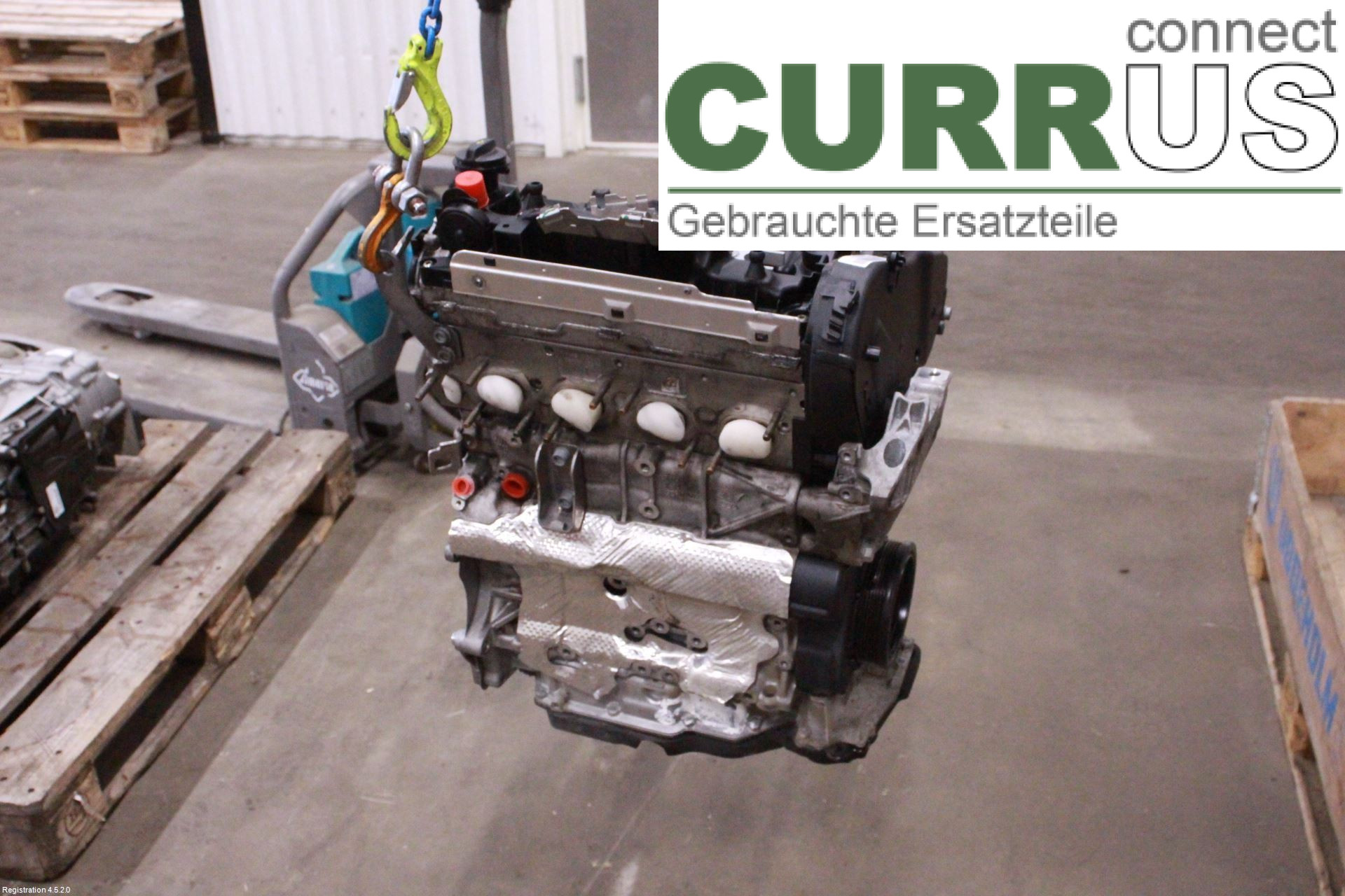SKODA OCTAVIA 20- Engine 05L100031DX DTUA