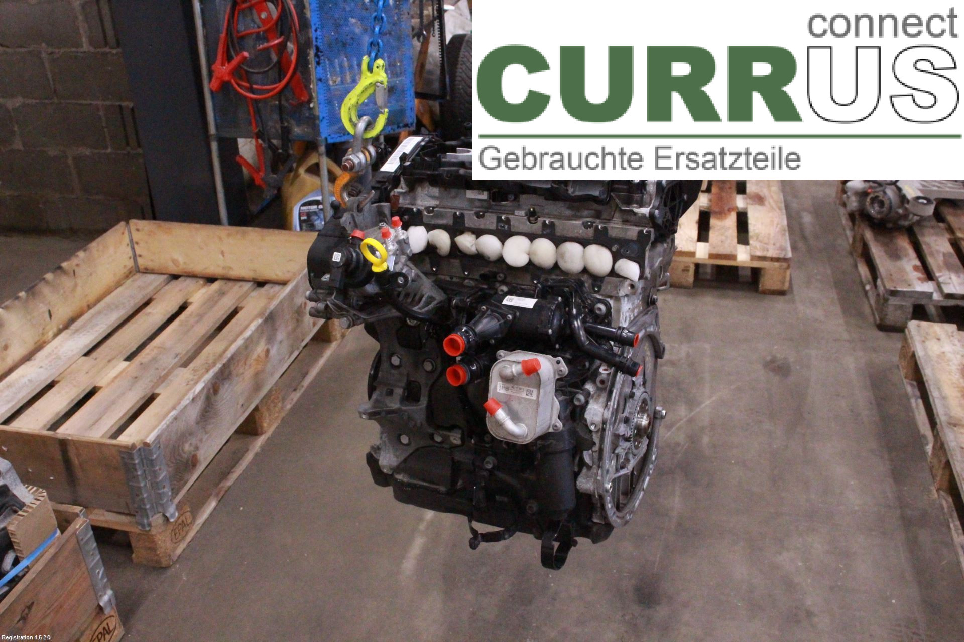 SKODA OCTAVIA 20- Engine 05L100031DX DTUA