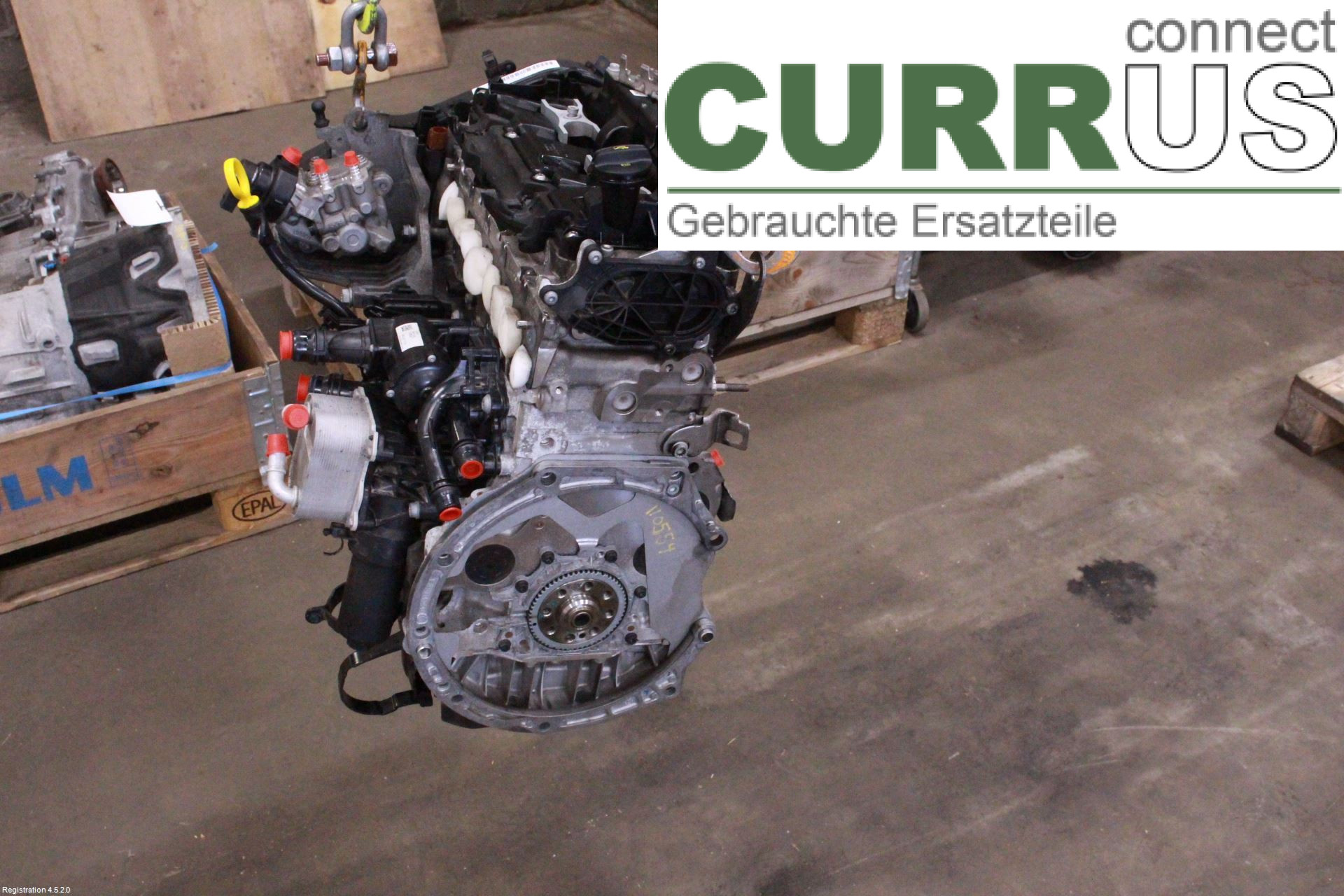 SKODA OCTAVIA 20- Engine 05L100031DX DTUA
