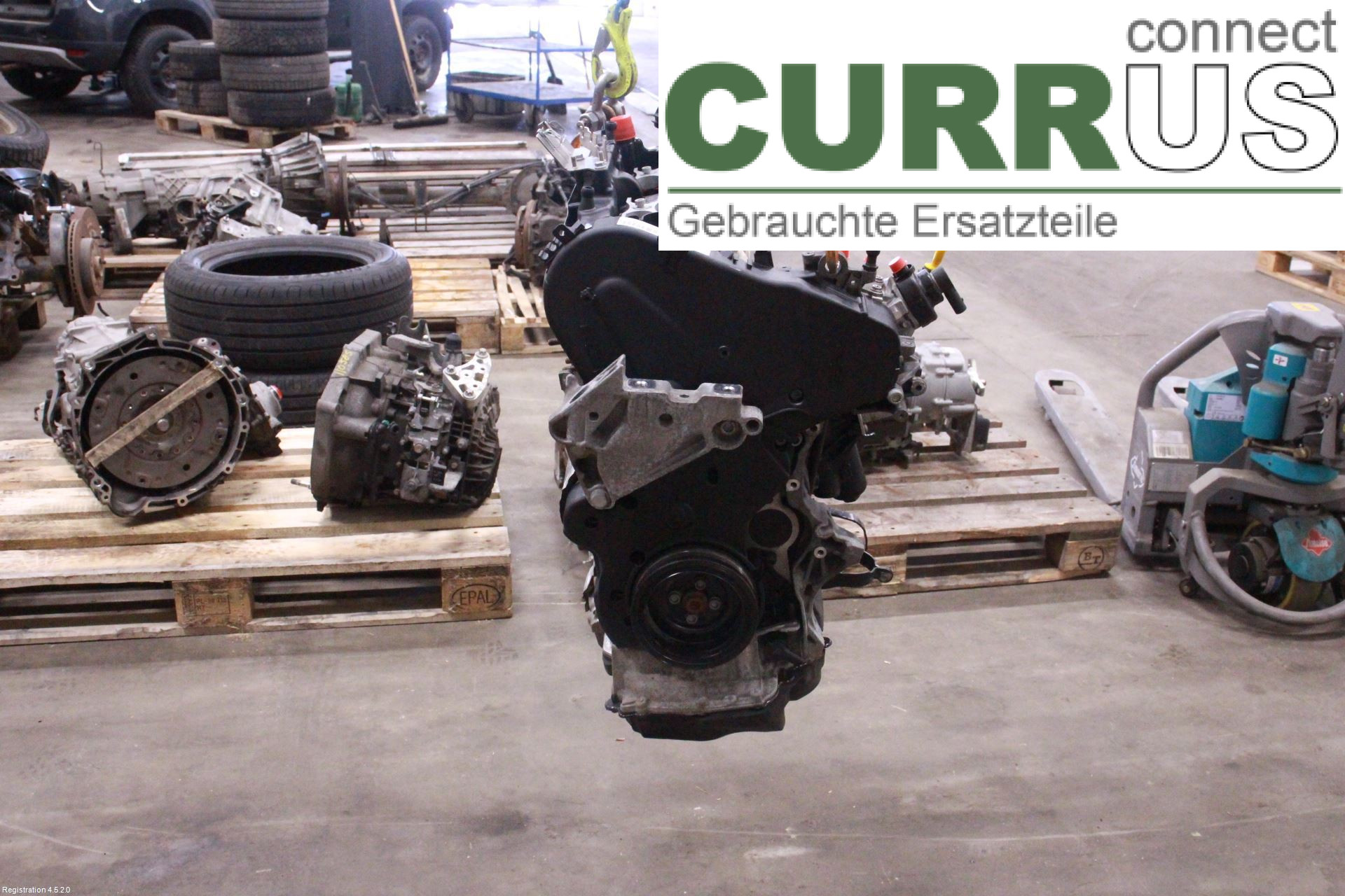 SKODA OCTAVIA 20- Engine 05L100031DX DTUA