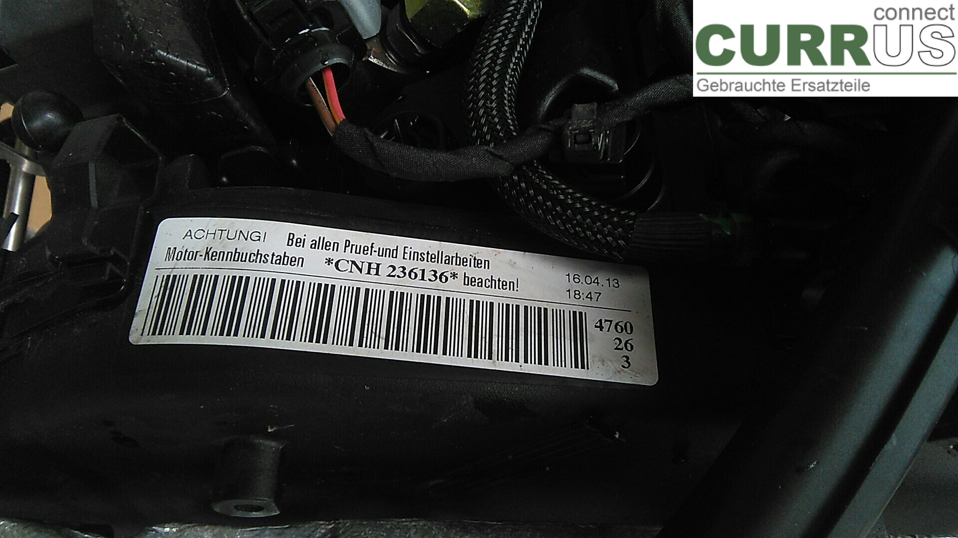  Engine 04L100091A 2.0TDI