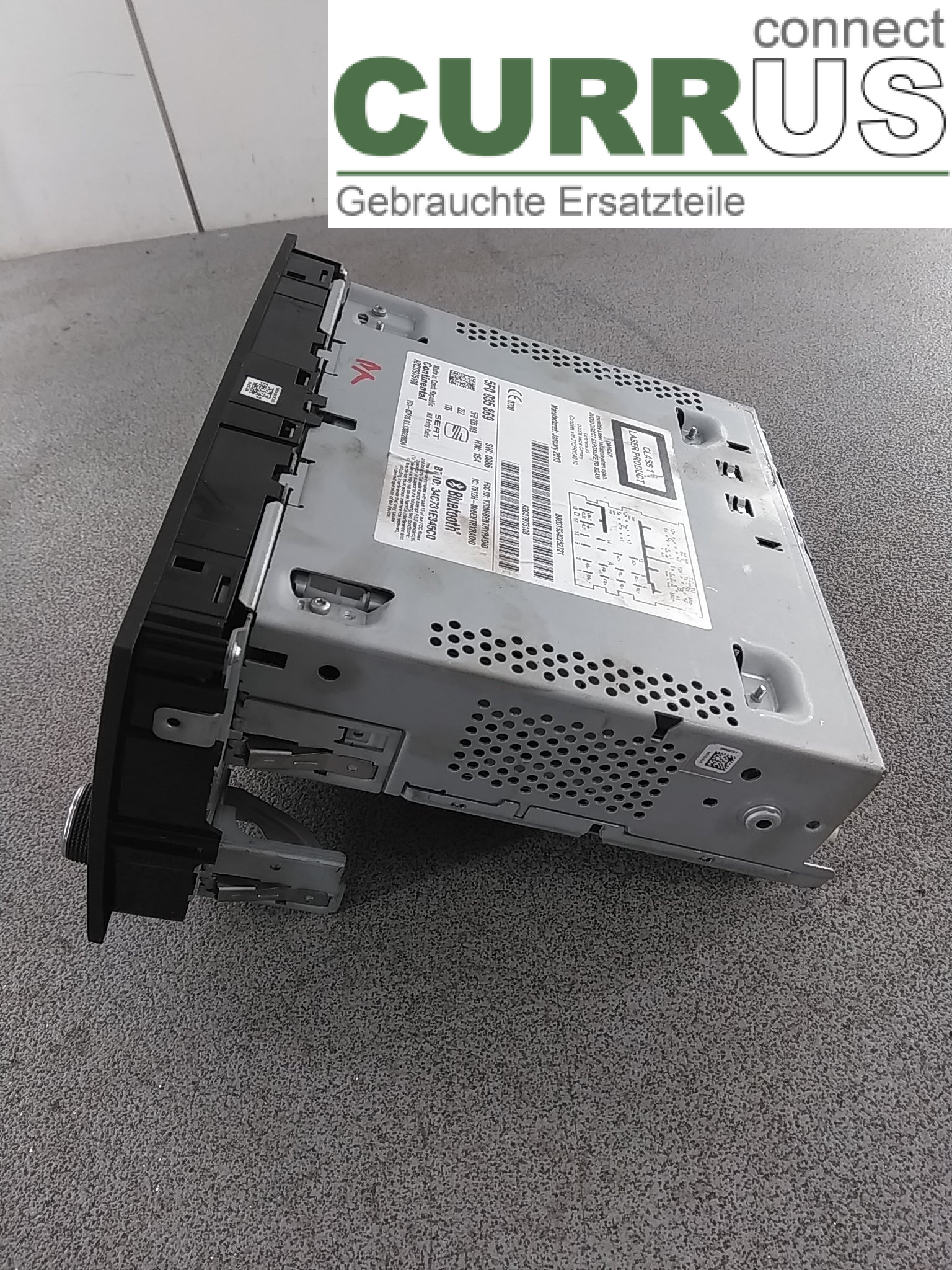  Radio-CD-/Multimedia-Panel 5F0035869 1.6TDI