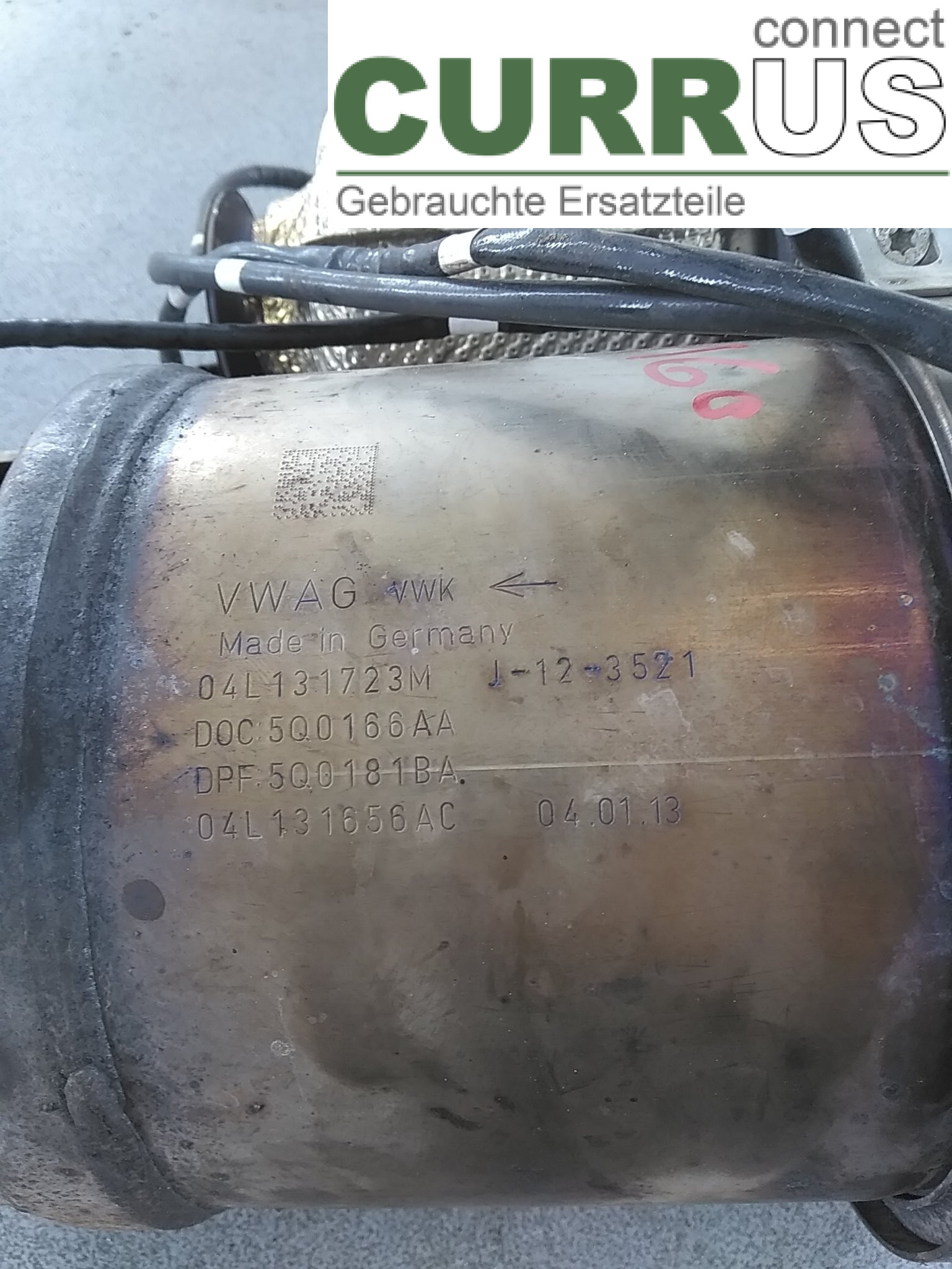  Partikelfilter 04L131723M /04L131656AC 1.6TDI
