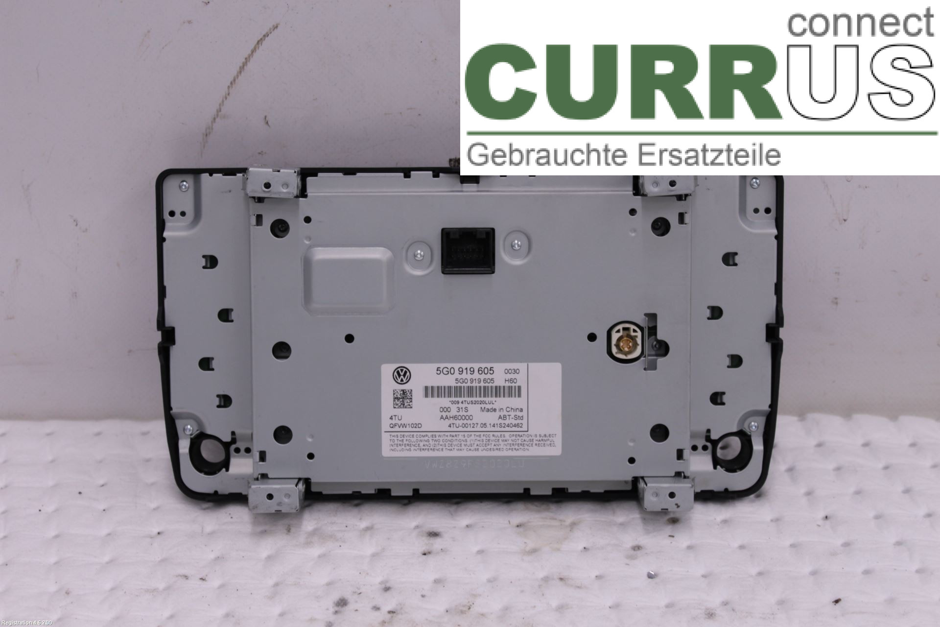 VW GOLF / E-GOLF VII   13-20 Moniteur 5G0919605 CJZA