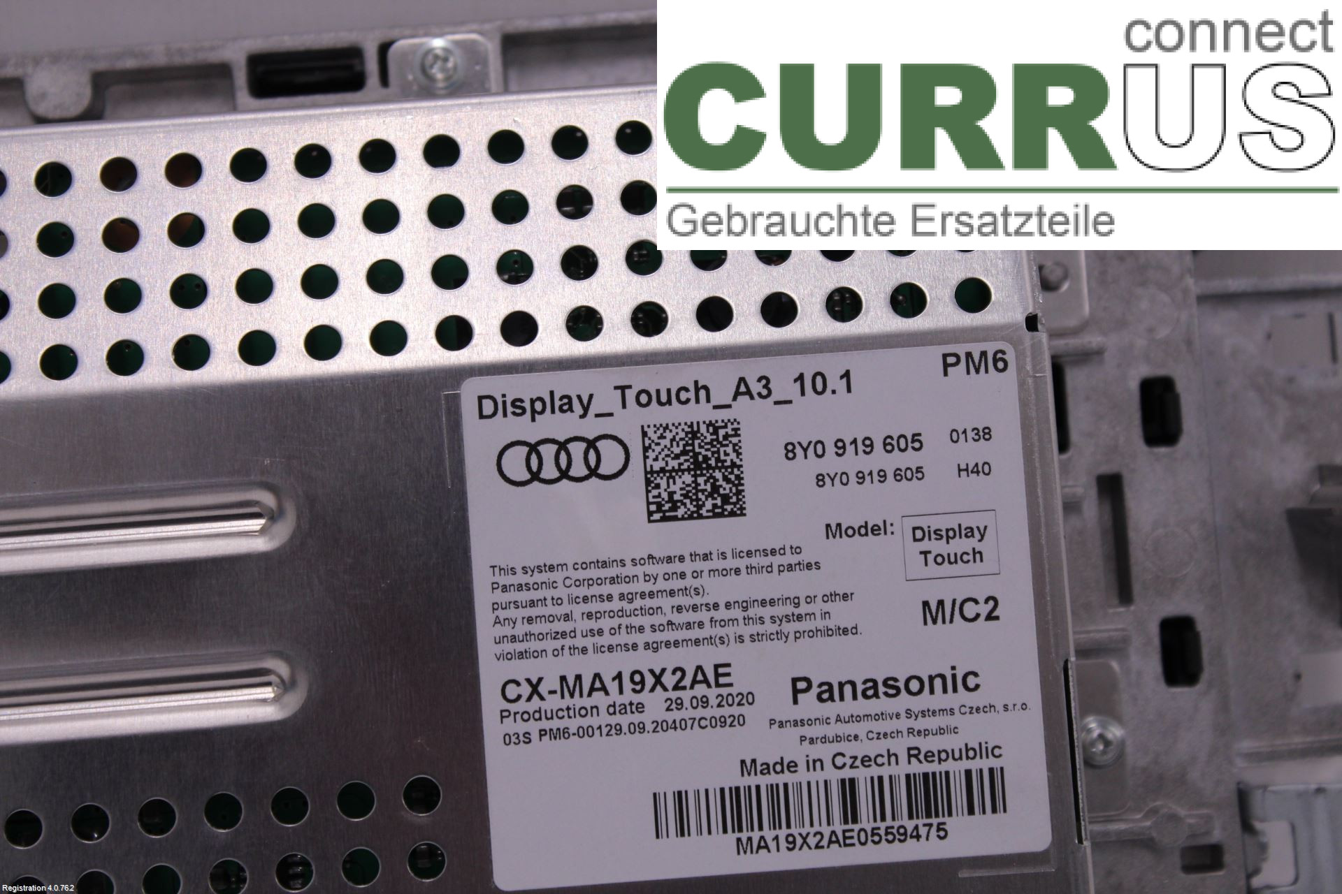 AUDI A3/S3 8Y  21- Monitor 8Y0919605 DPCA