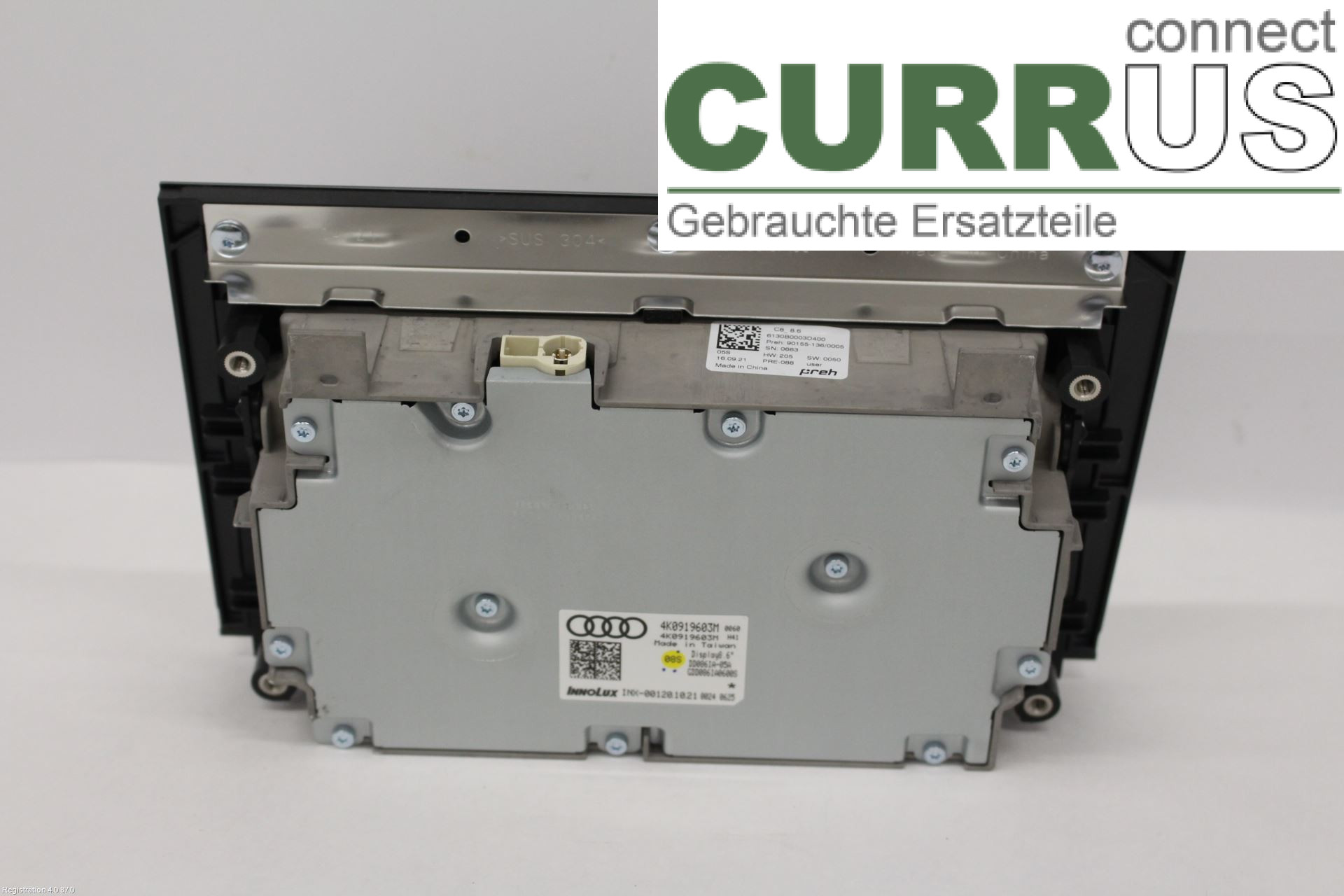 AUDI A6 F2/C8  19- Monitor 4K0919603M DMGH
