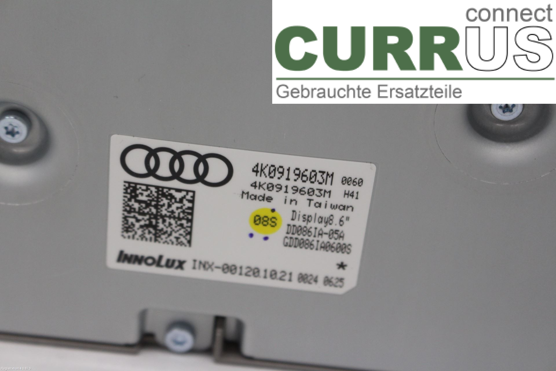AUDI A6 F2/C8  19- Monitor 4K0919603M DMGH