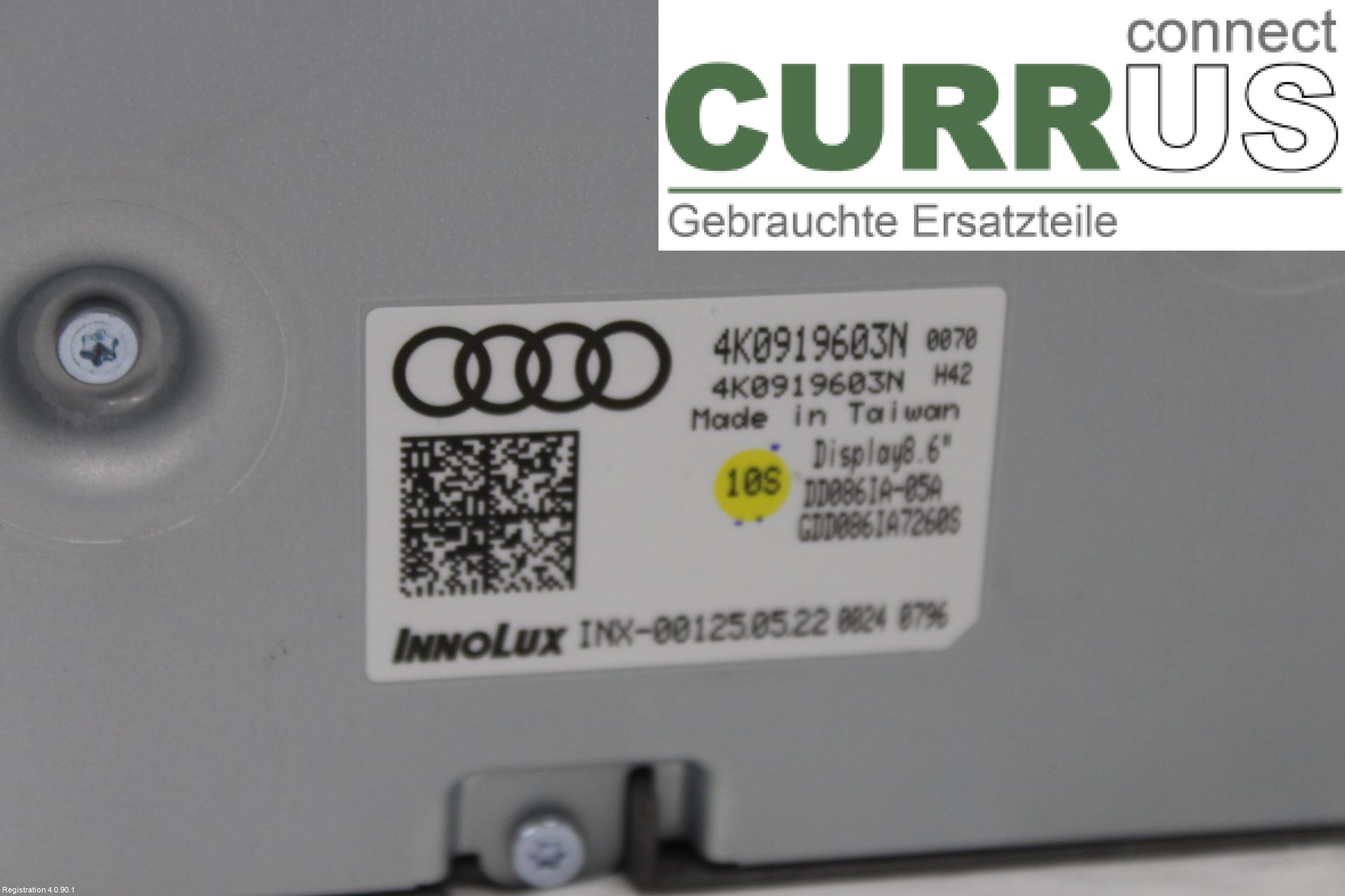 AUDI A6 F2/C8  19- Monitor 4K0919603M DTPA