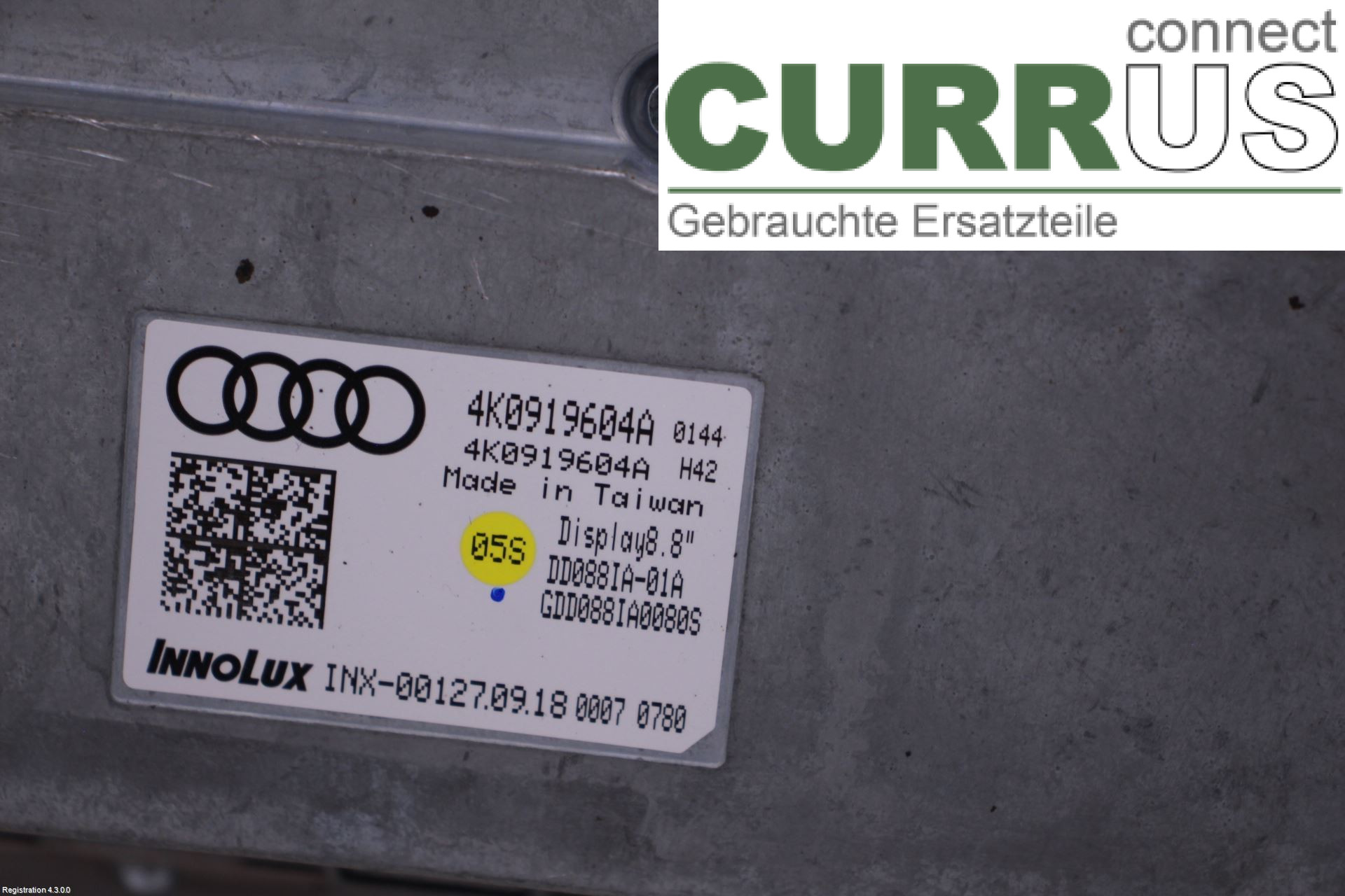 AUDI A6 F2/C8  19- Monitor 4K0919604C DFBA