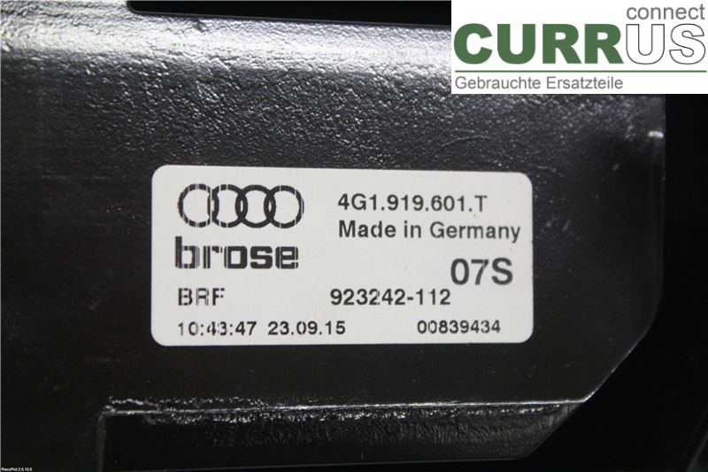 AUDI A6/S6 4G   11-18 Monitor 4G0919607J 2.0 TDI