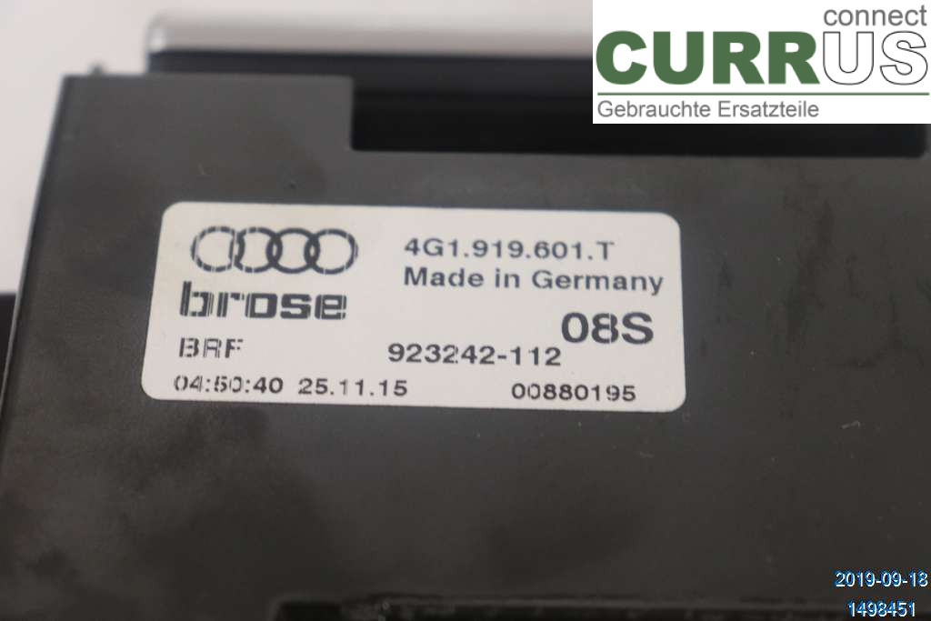 AUDI A6 ALLROAD 4G  12-18 Monitor 4G0919607J 3,0 TDI