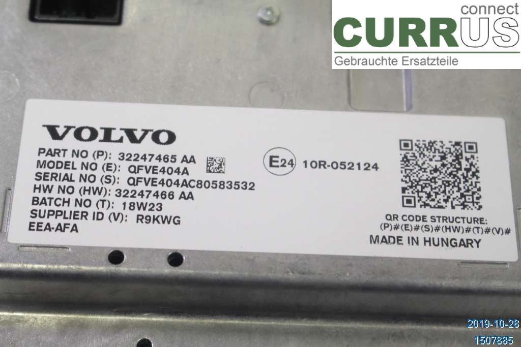 VOLVO V90 CROSS COUNTRY 17- Monitor 36010459 D4 2,0