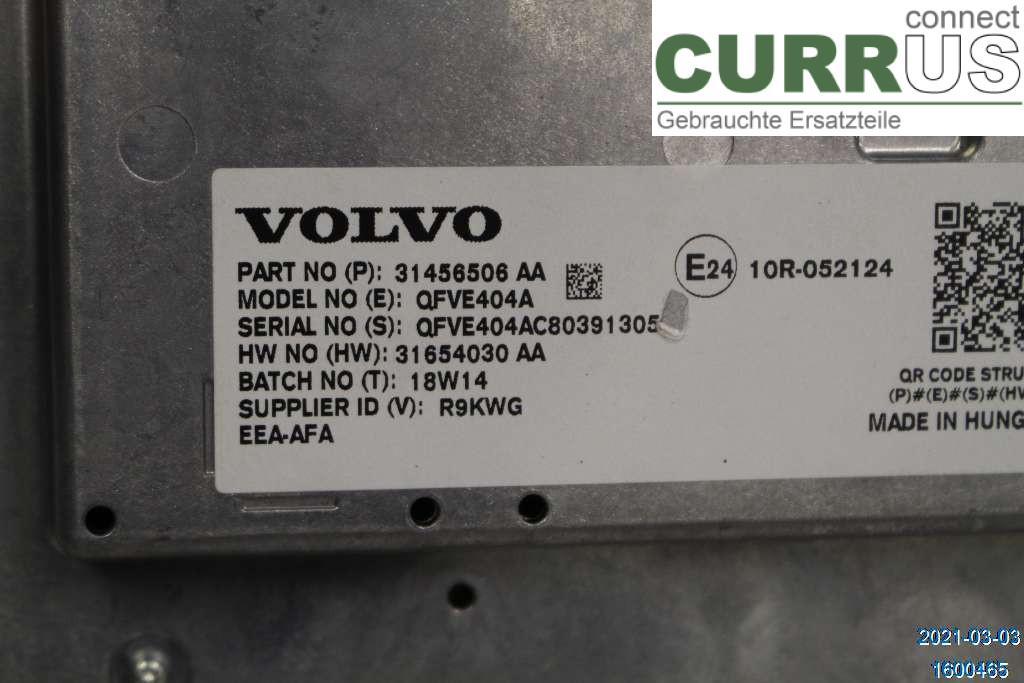 VOLVO V90  17- Monitor 36010459 2,0D D3