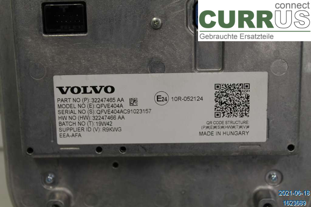 VOLVO V60 CROSS COUNTRY 19- Monitor 36010459 D4 2,0