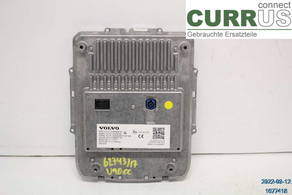 VOLVO V90 CROSS COUNTRY 17- Monitor 36010459 D4 2.0