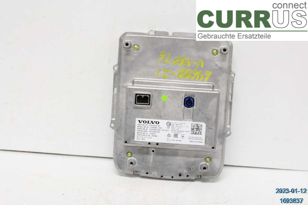 VOLVO V60  19- Monitor 36013018 T6 2.0 Hybrid