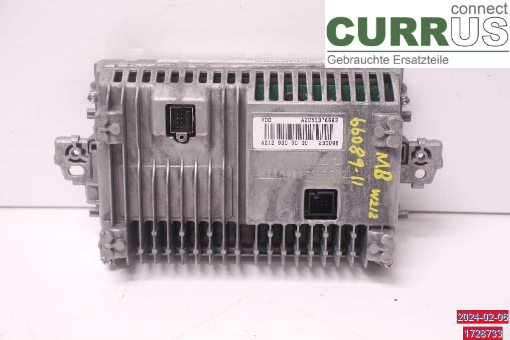 MB E-KLASS (W212) 09-16 Monitor A212900902280 350 CDI