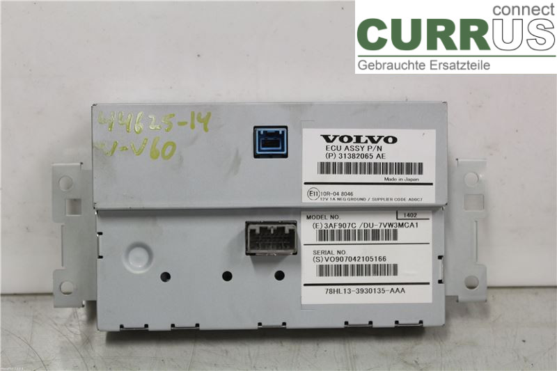 VOLVO V60 14-18 Monitor 36011463 D2 1.6